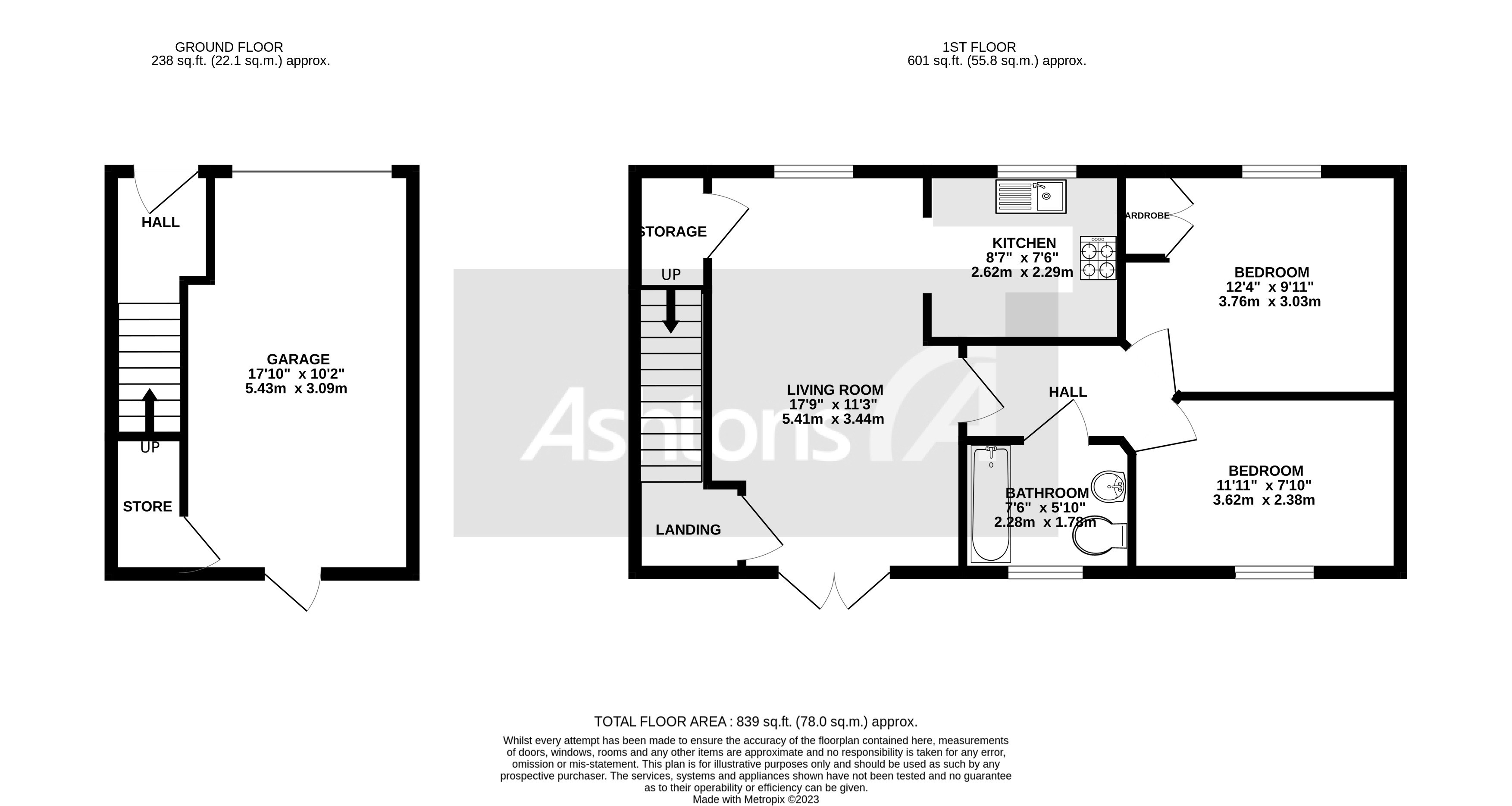 Michigan Place, Warrington Floor Plan