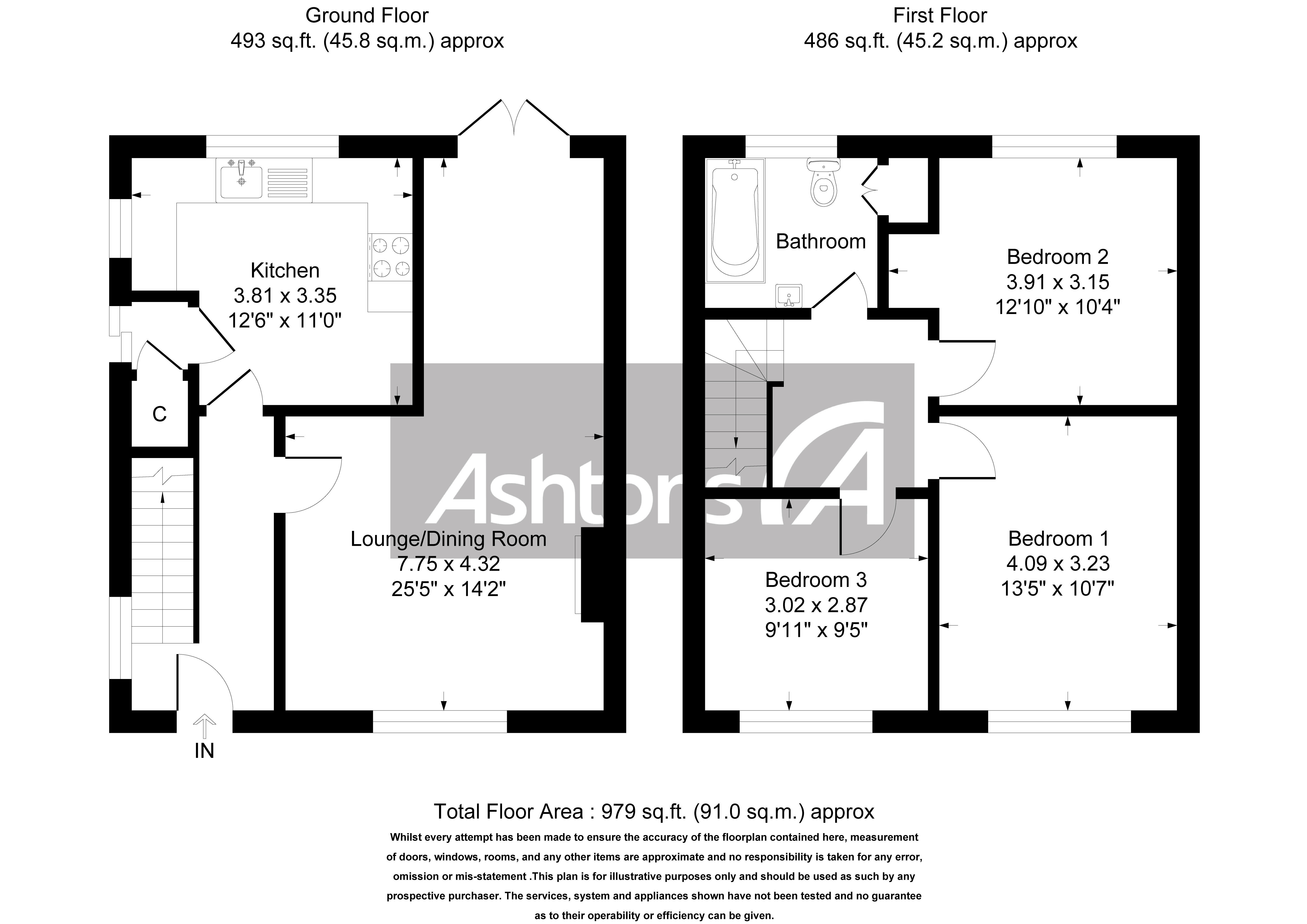 Maple Crescent, Warrington Floor Plan