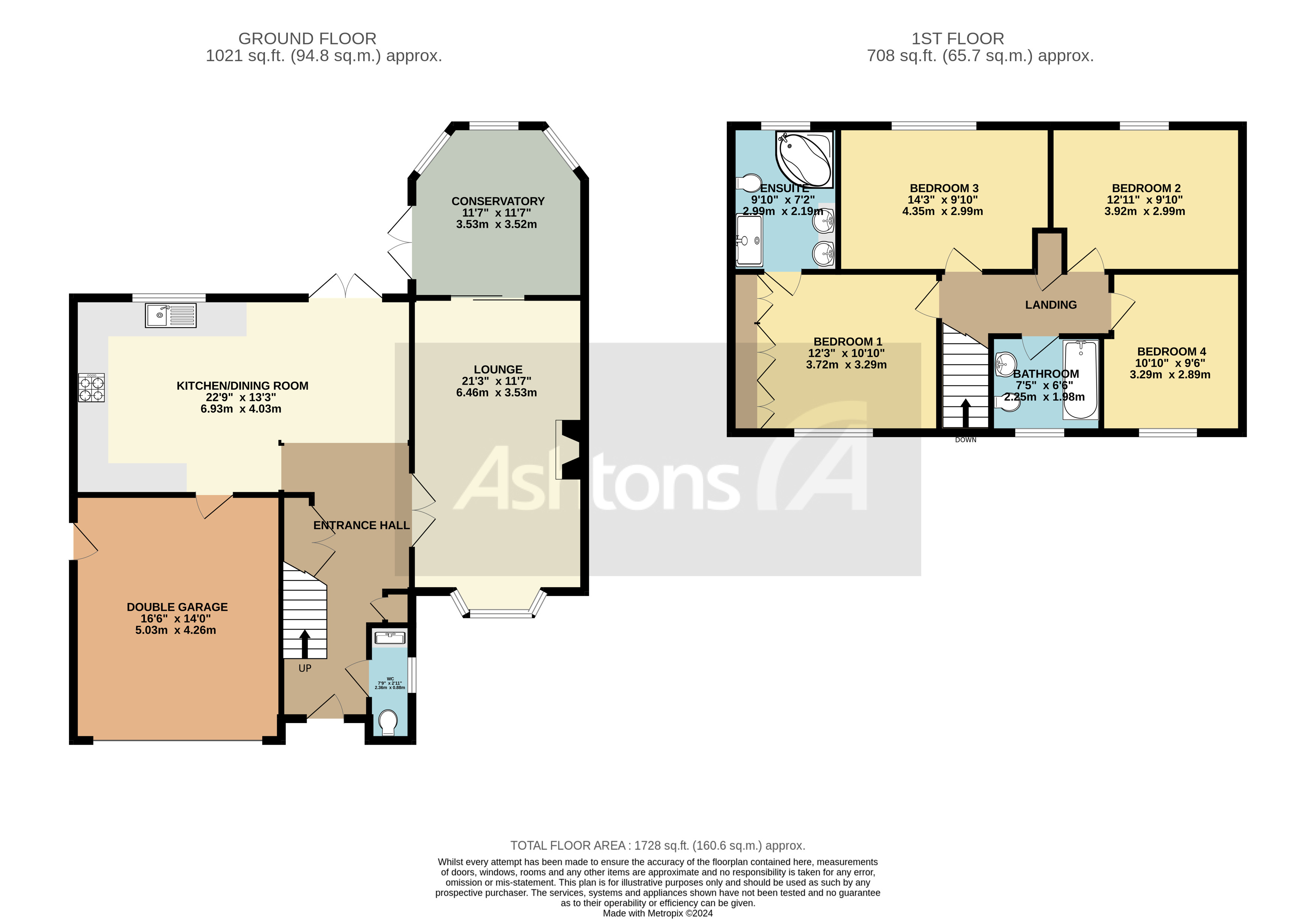 Teddington Close, Warrington Floor Plan