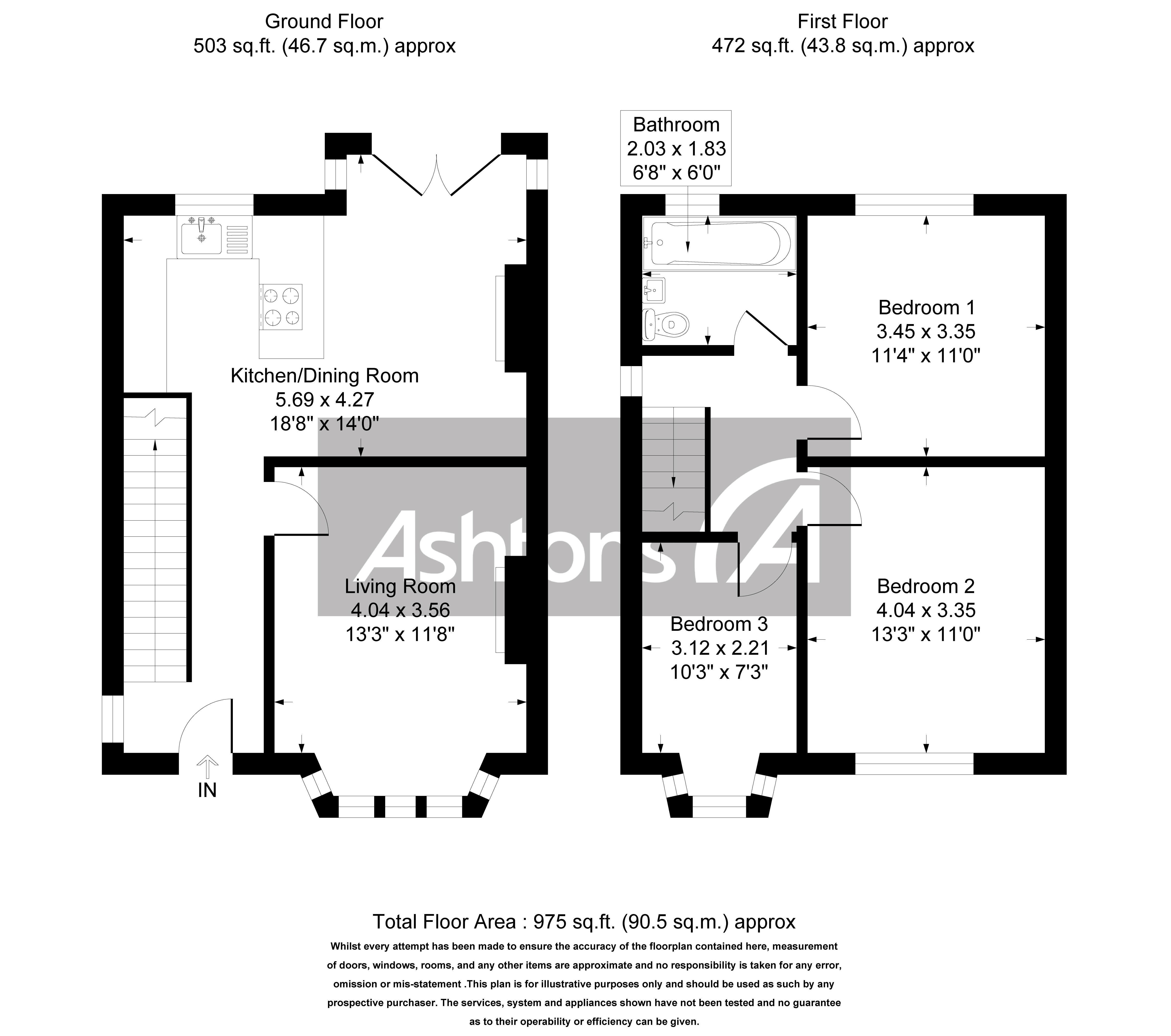 Liverpool Road, Widnes Floor Plan