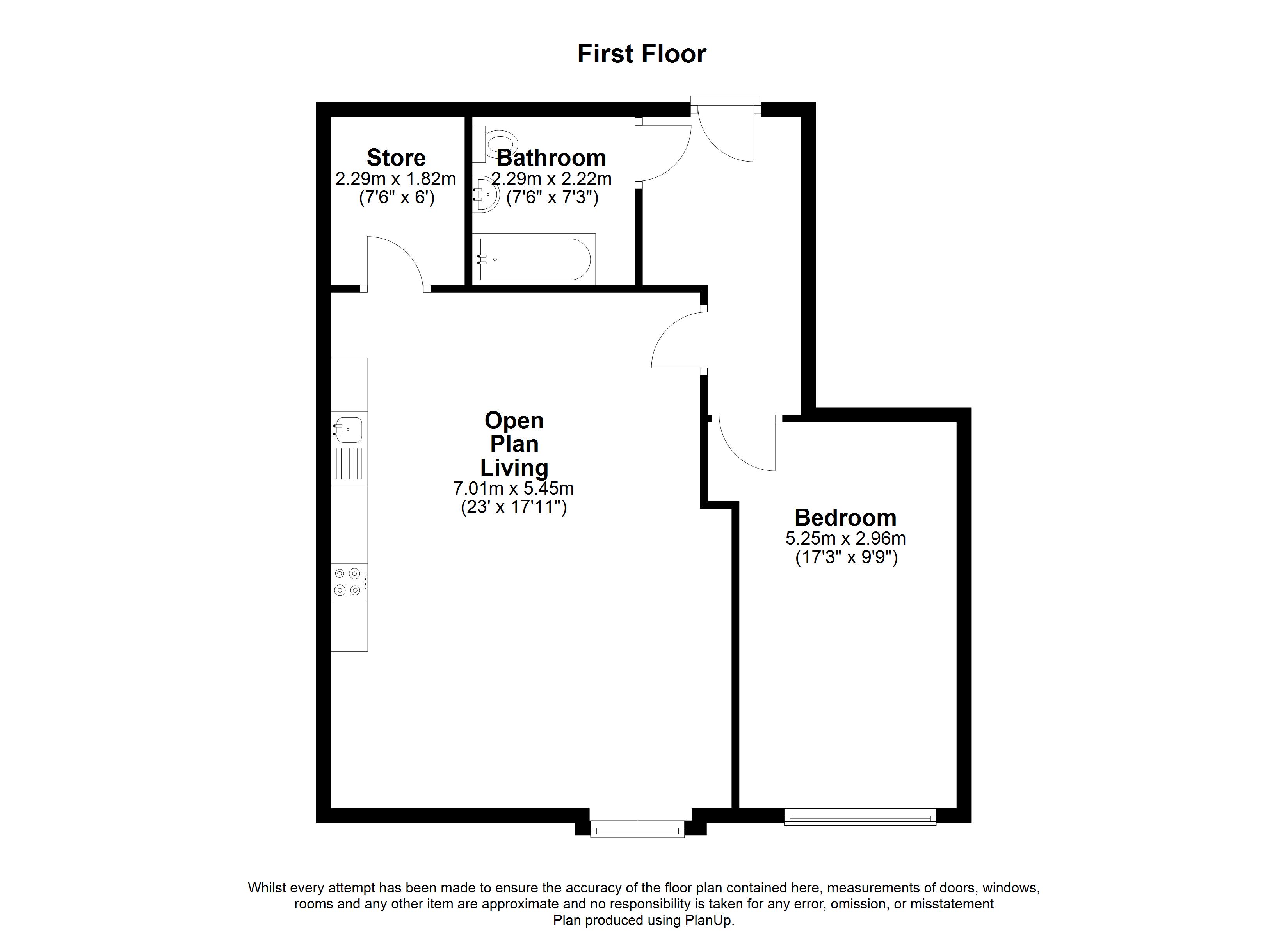 Apartment 33, Leigh Floor Plan