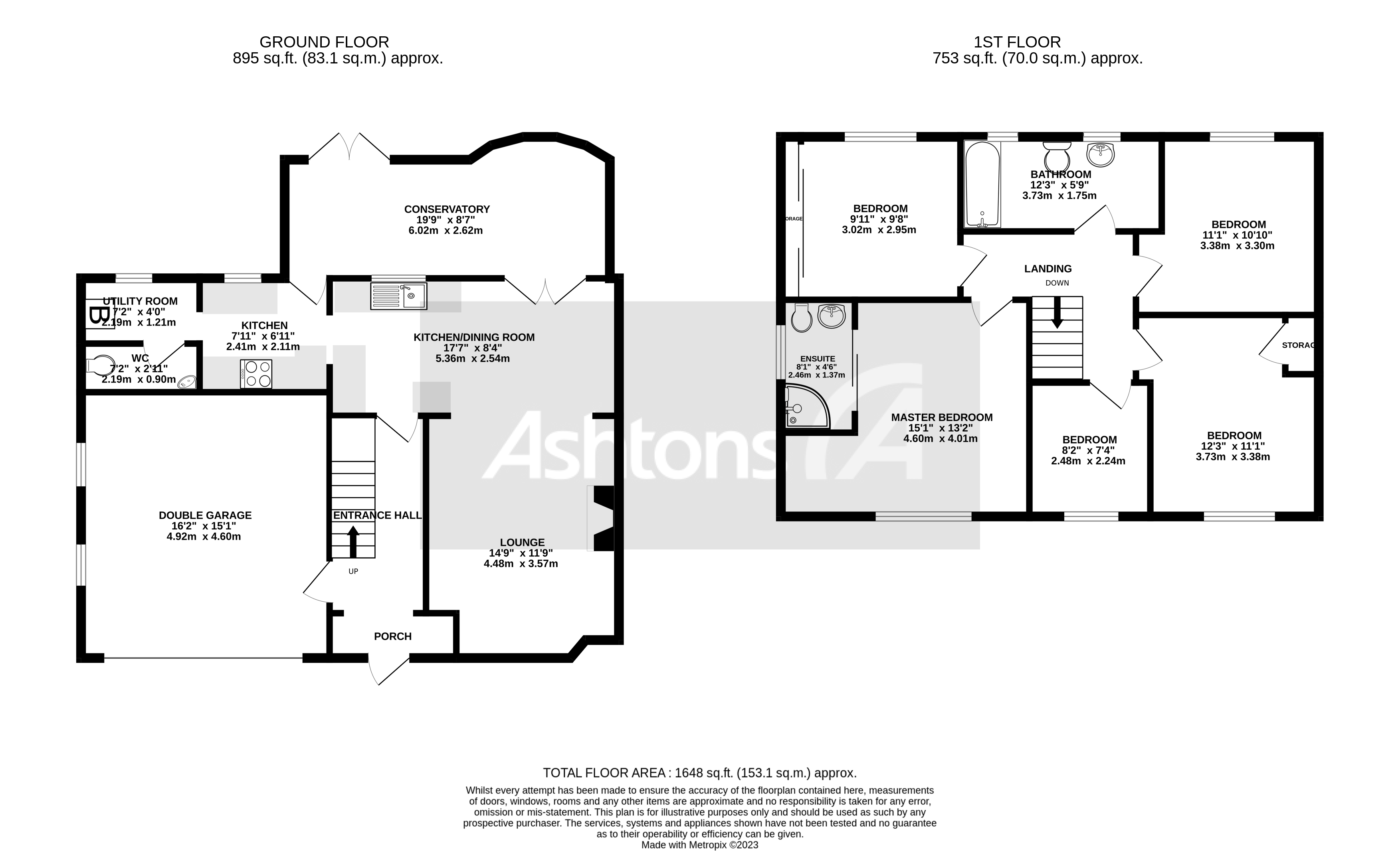 Truro Close, Warrington Floor Plan