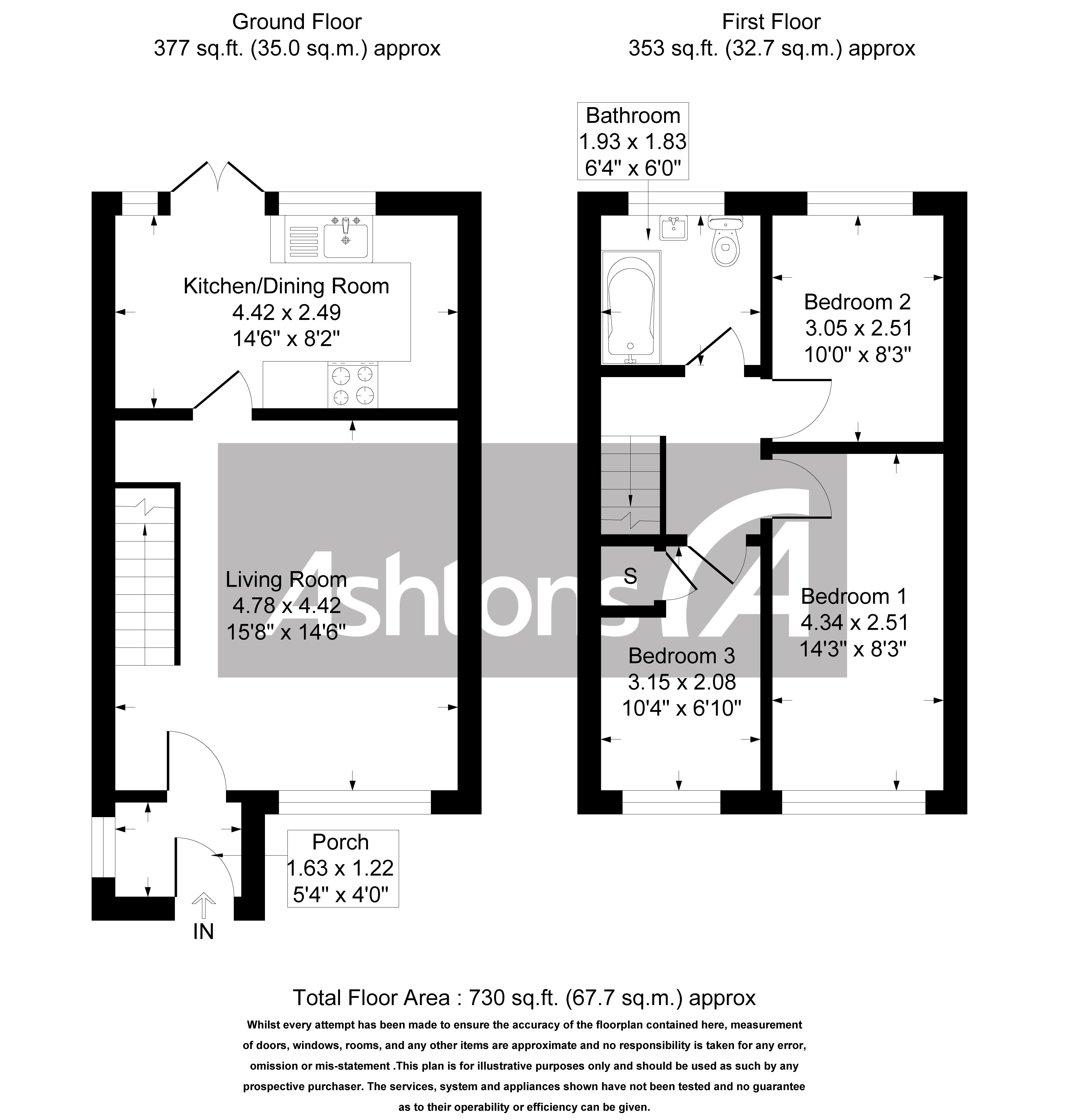 Netherfield, Widnes Floor Plan