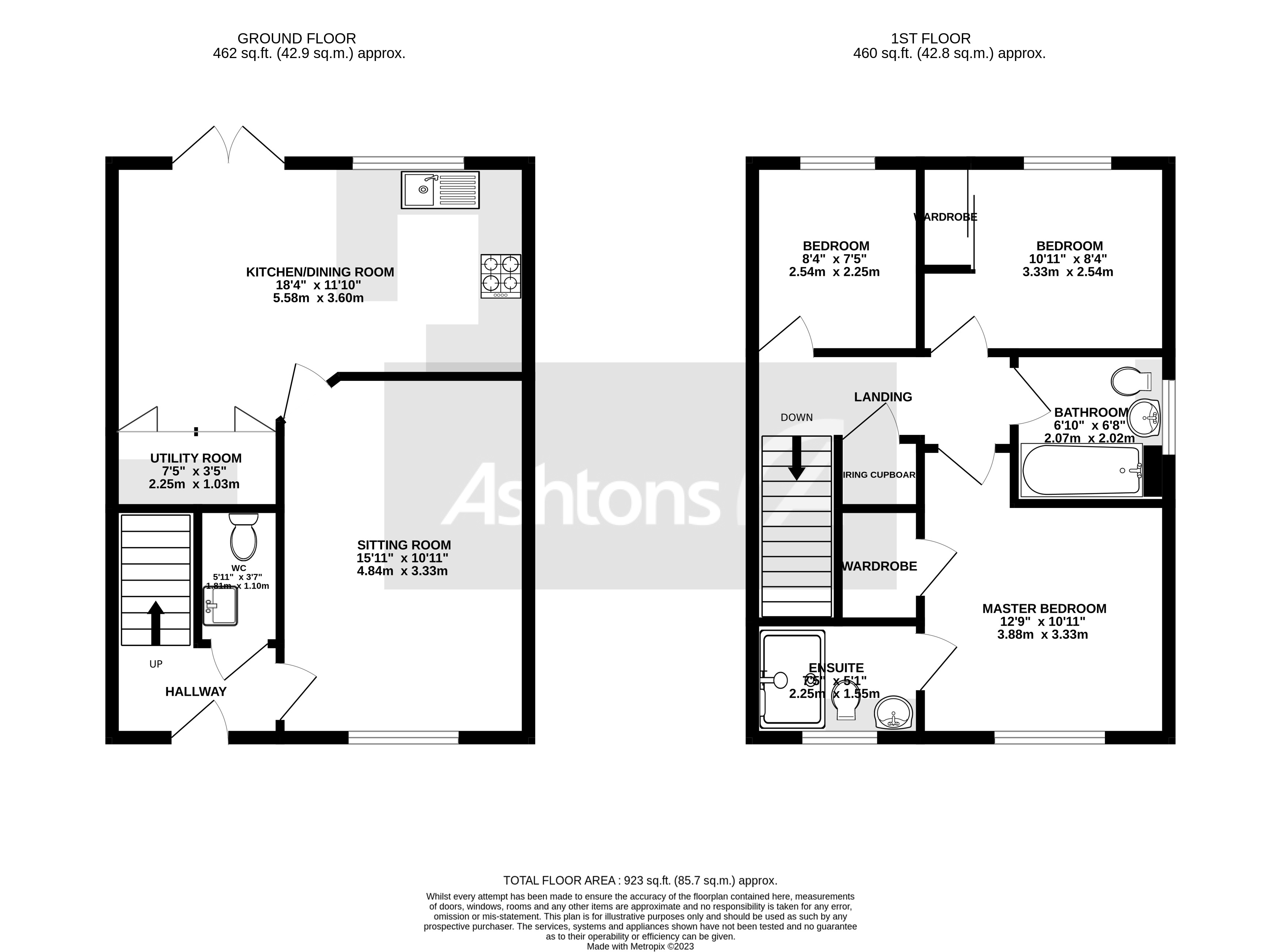 Atherton Drive, Prescot Floor Plan