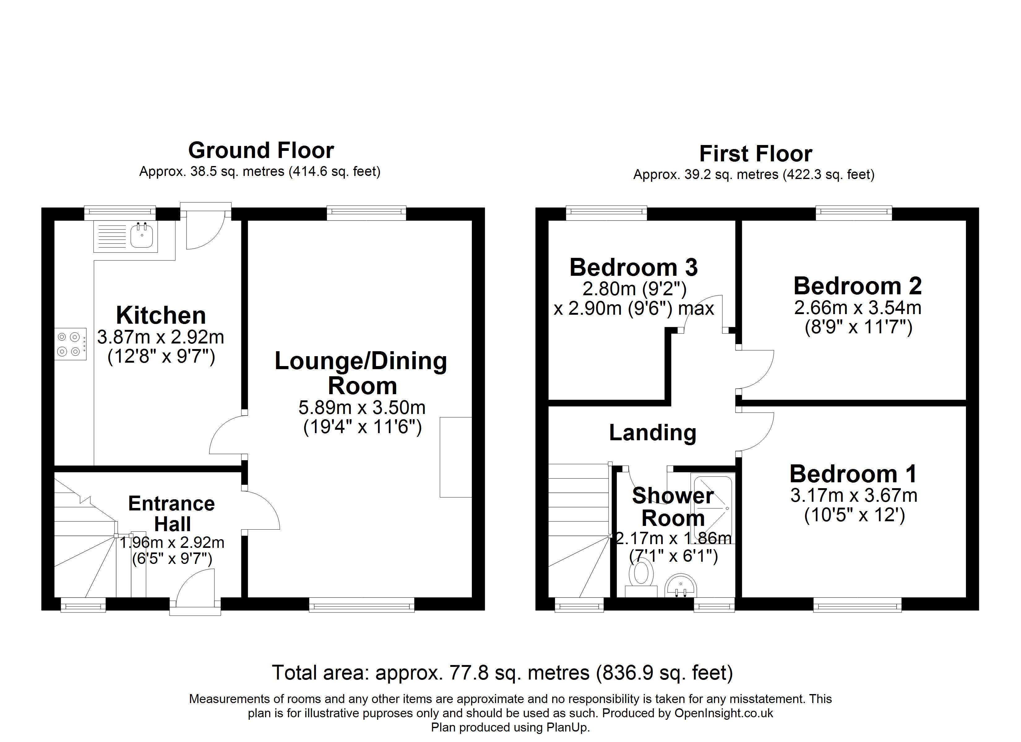 Myrtle Grove, Warrington Floor Plan