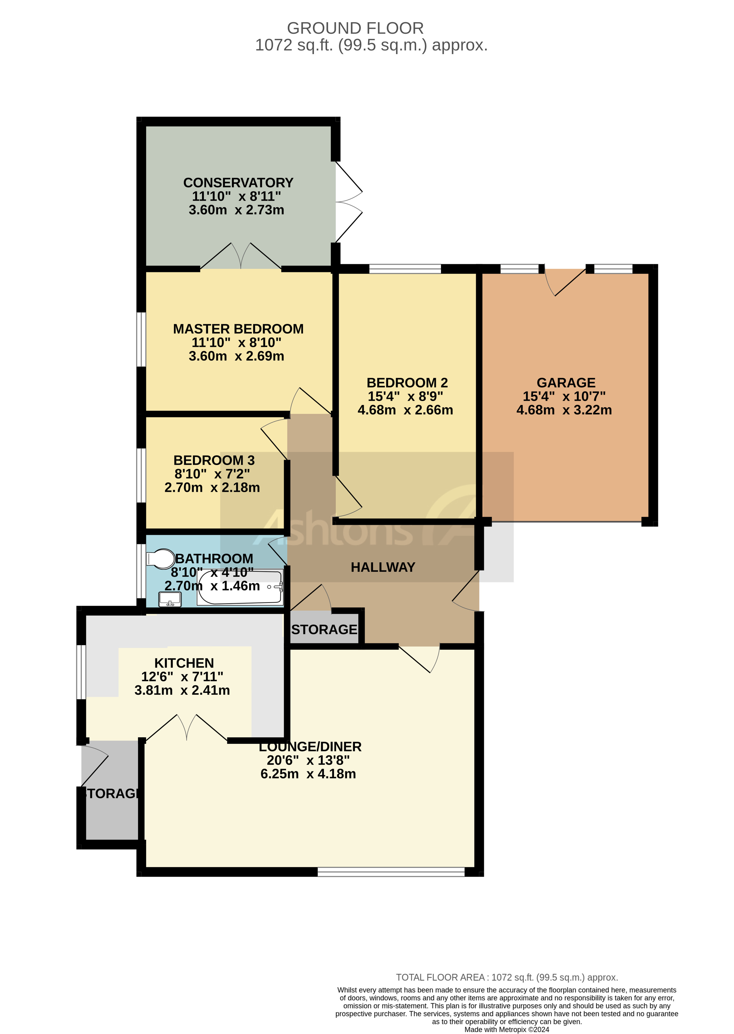 Linkside Avenue, Warrington Floor Plan