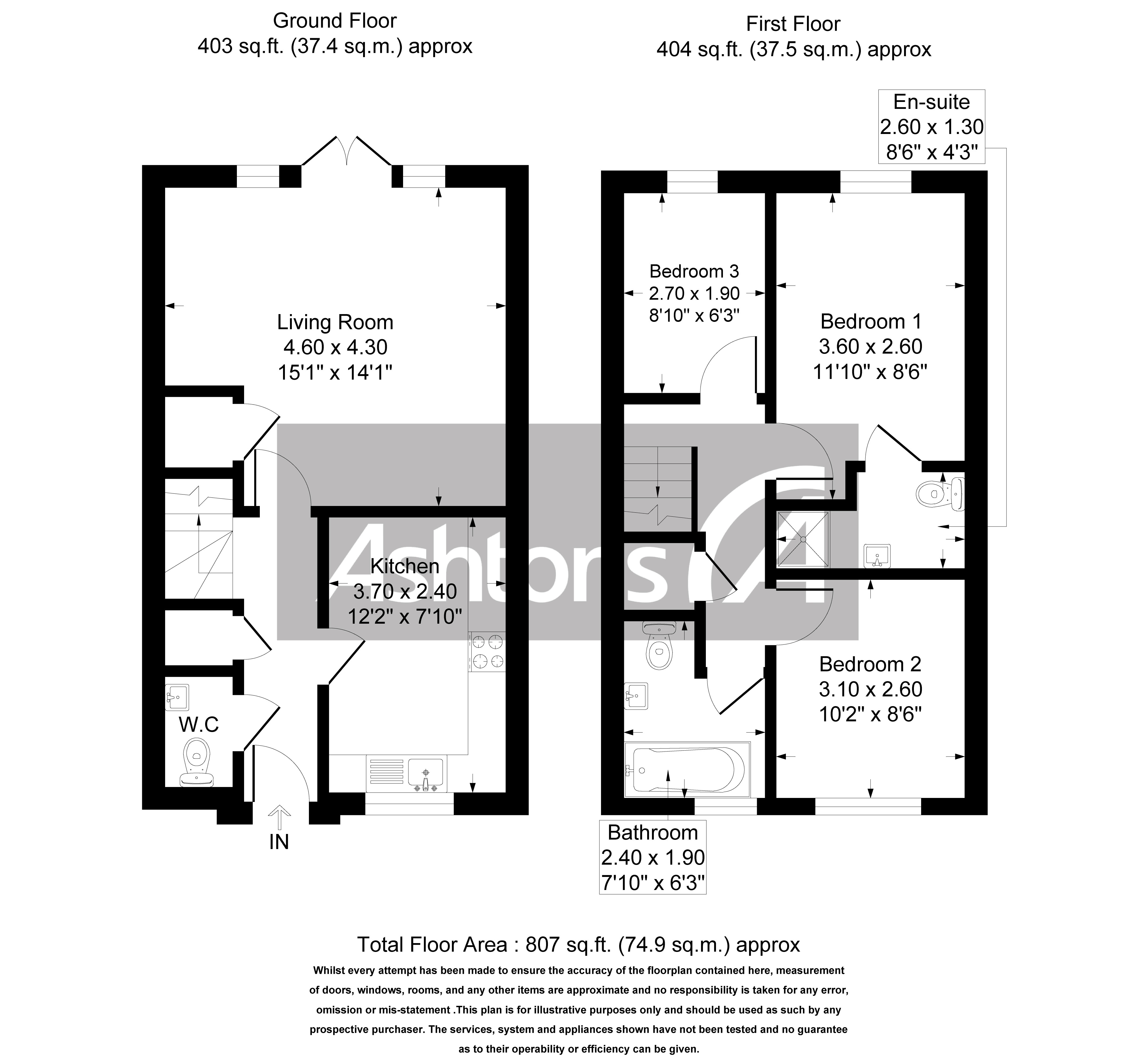 Three Crowns Close, Widnes Floor Plan