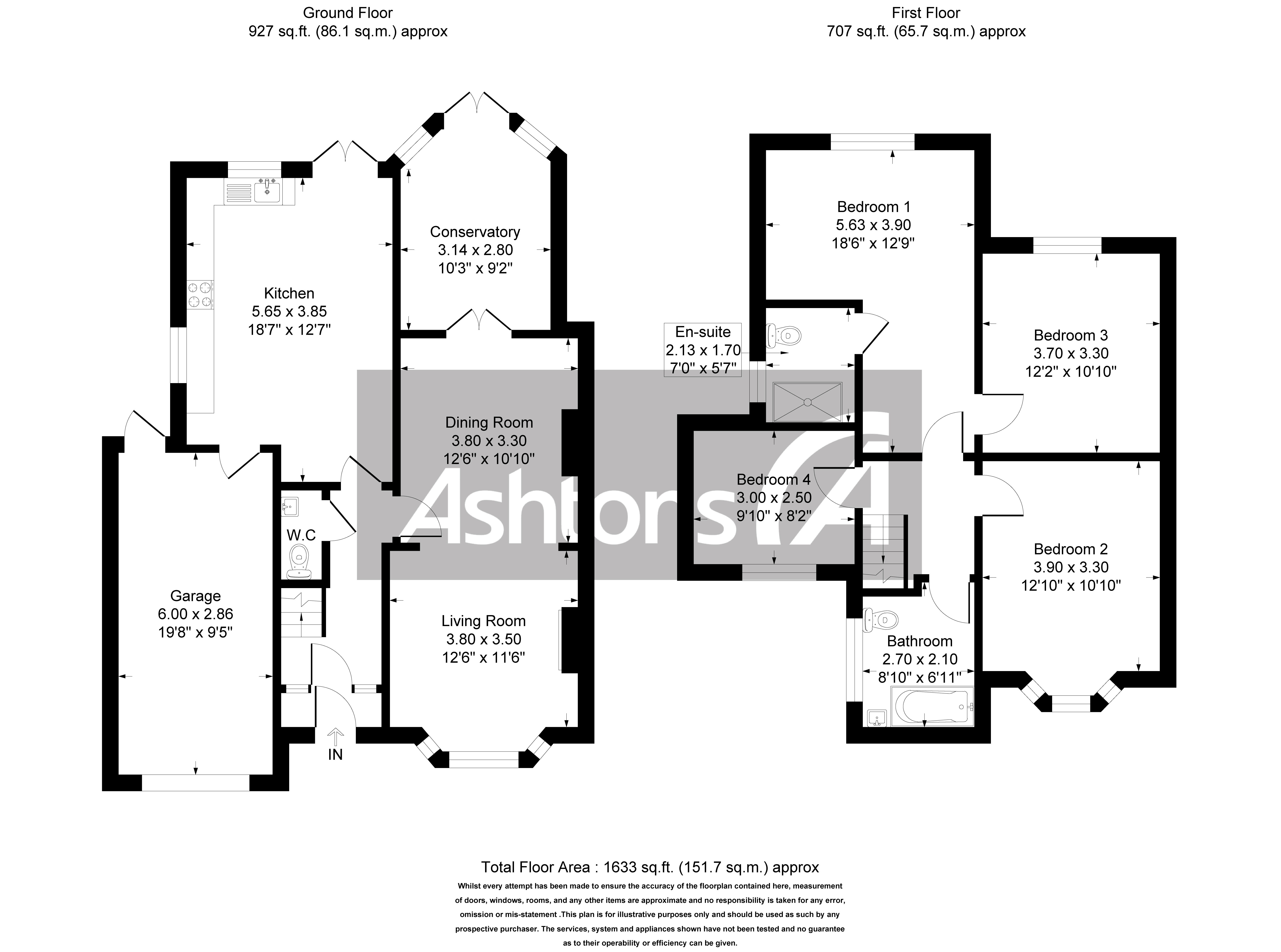 Dingleway, Warrington Floor Plan