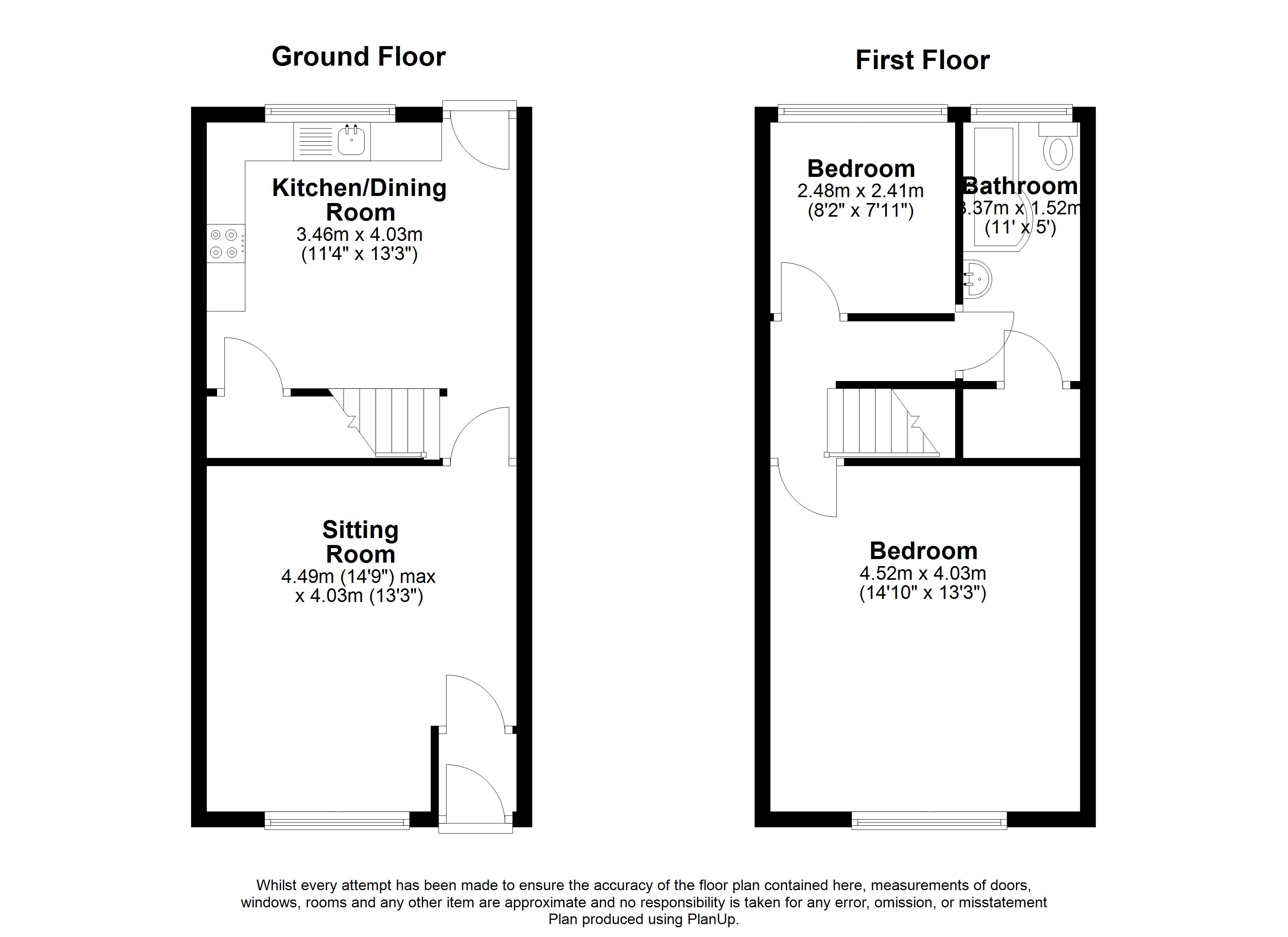 Samuel Street, Manchester Floor Plan