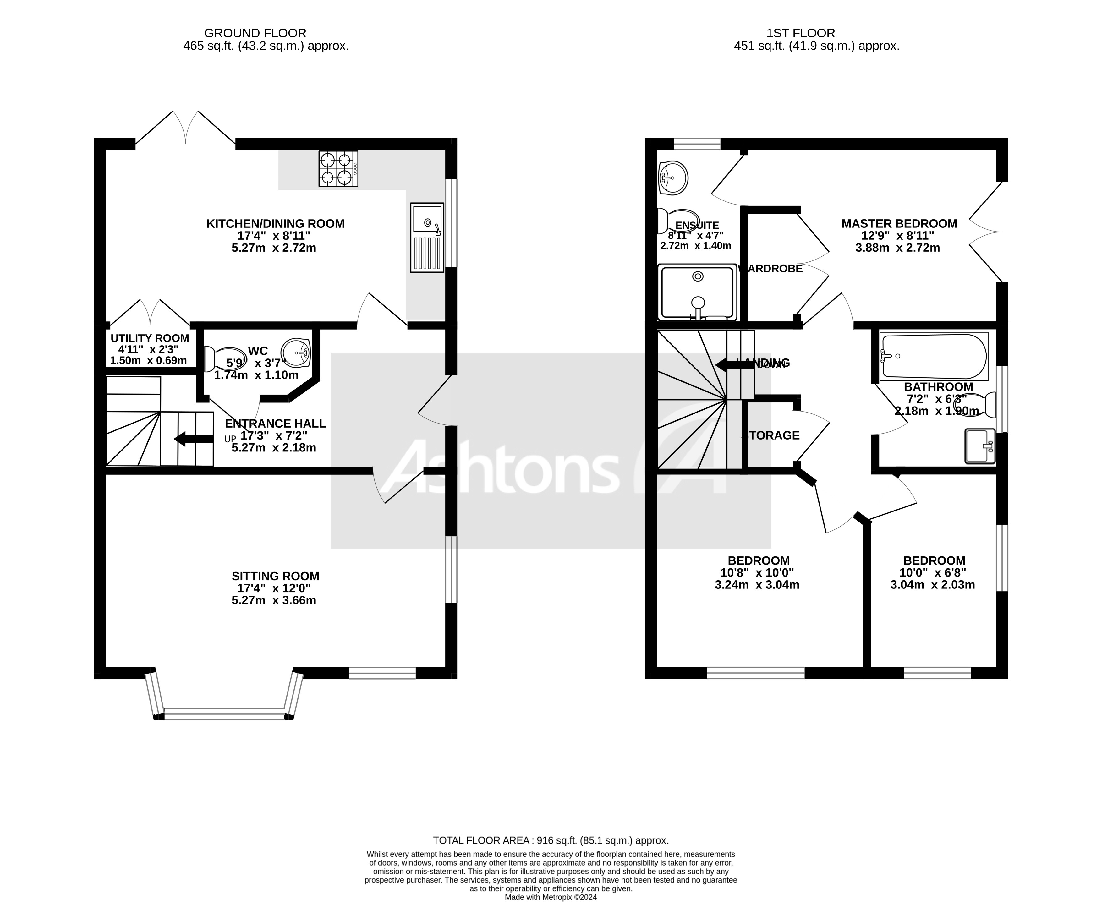 Addison Way, St. Helens Floor Plan