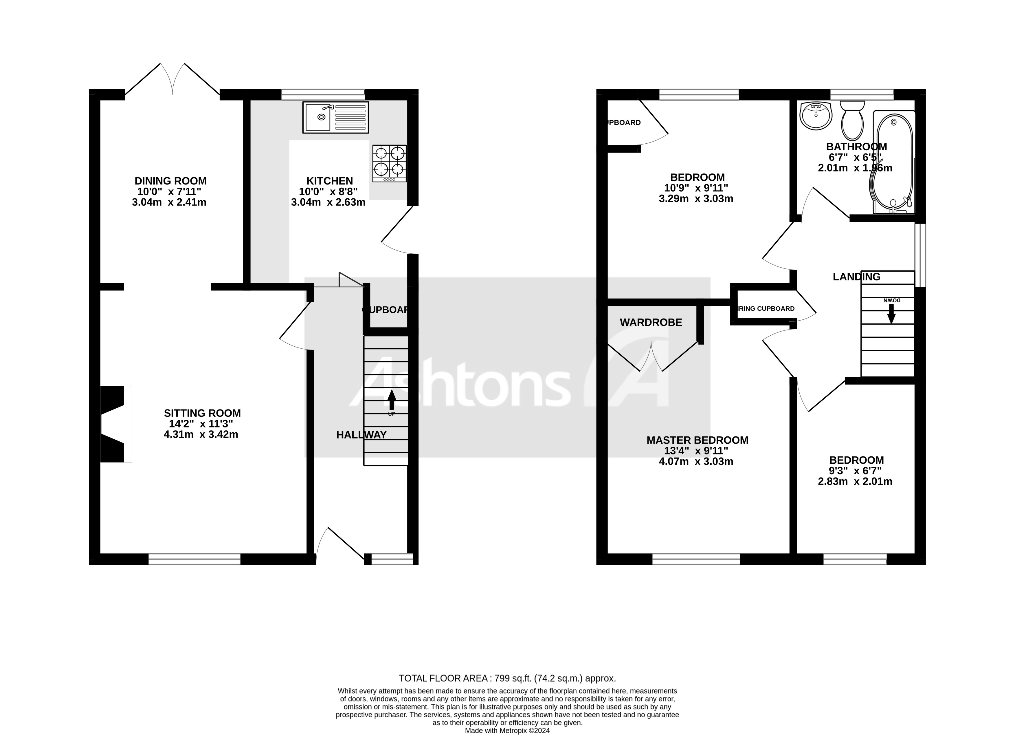 Linden Close, Warrington Floor Plan