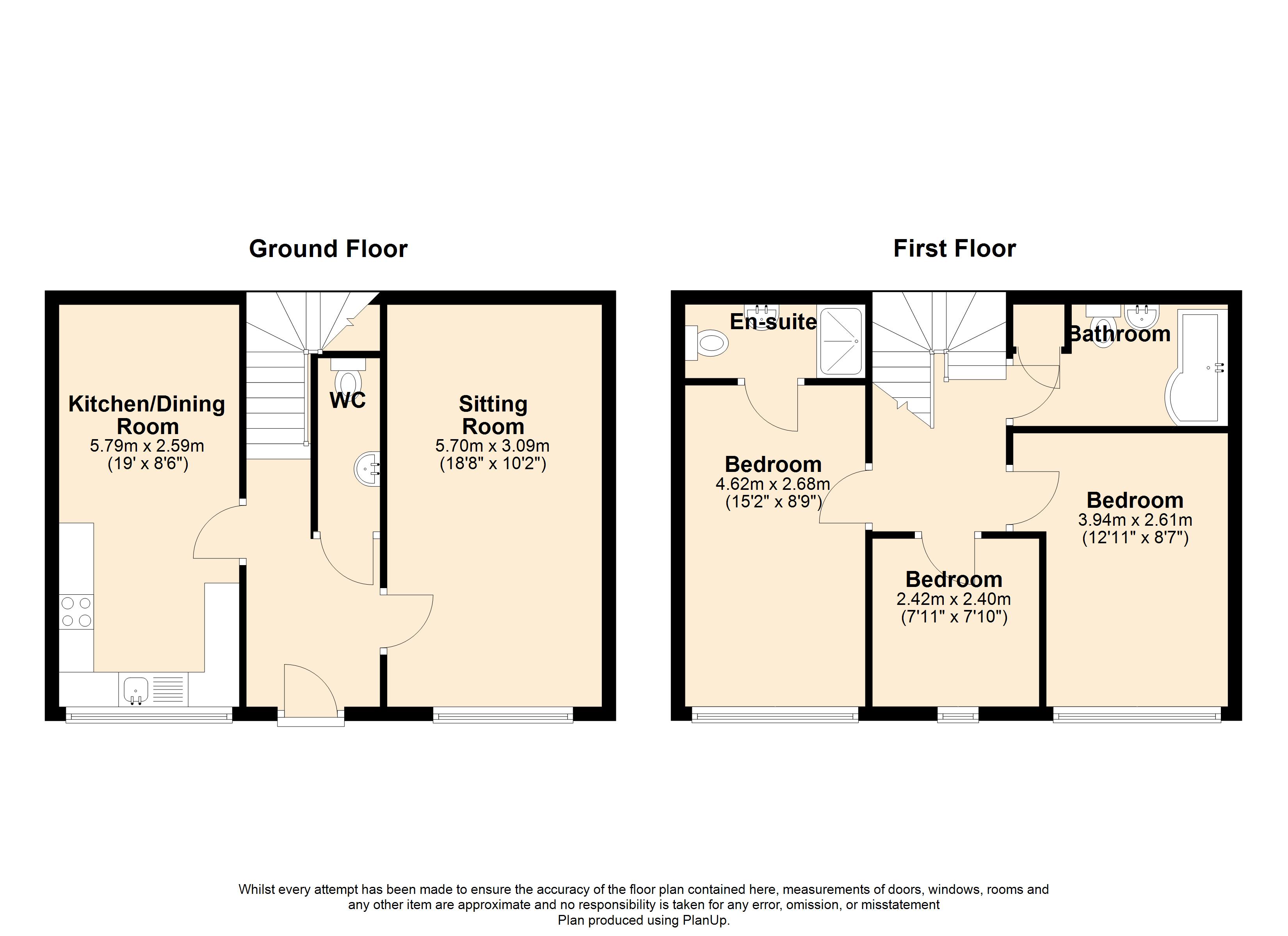 Newland Mews, Warrington Floor Plan
