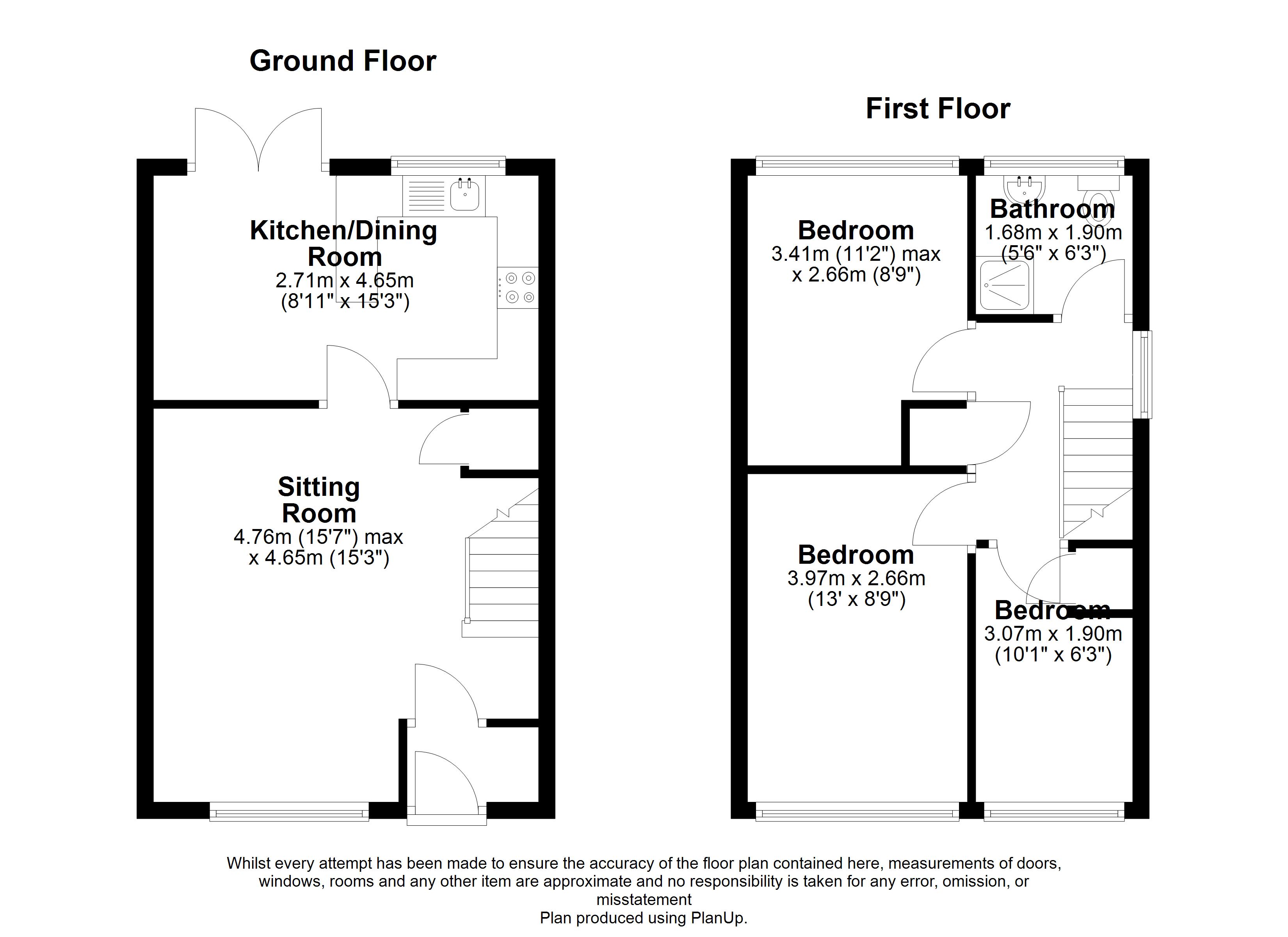 40B Howard Road, Warrington Floor Plan