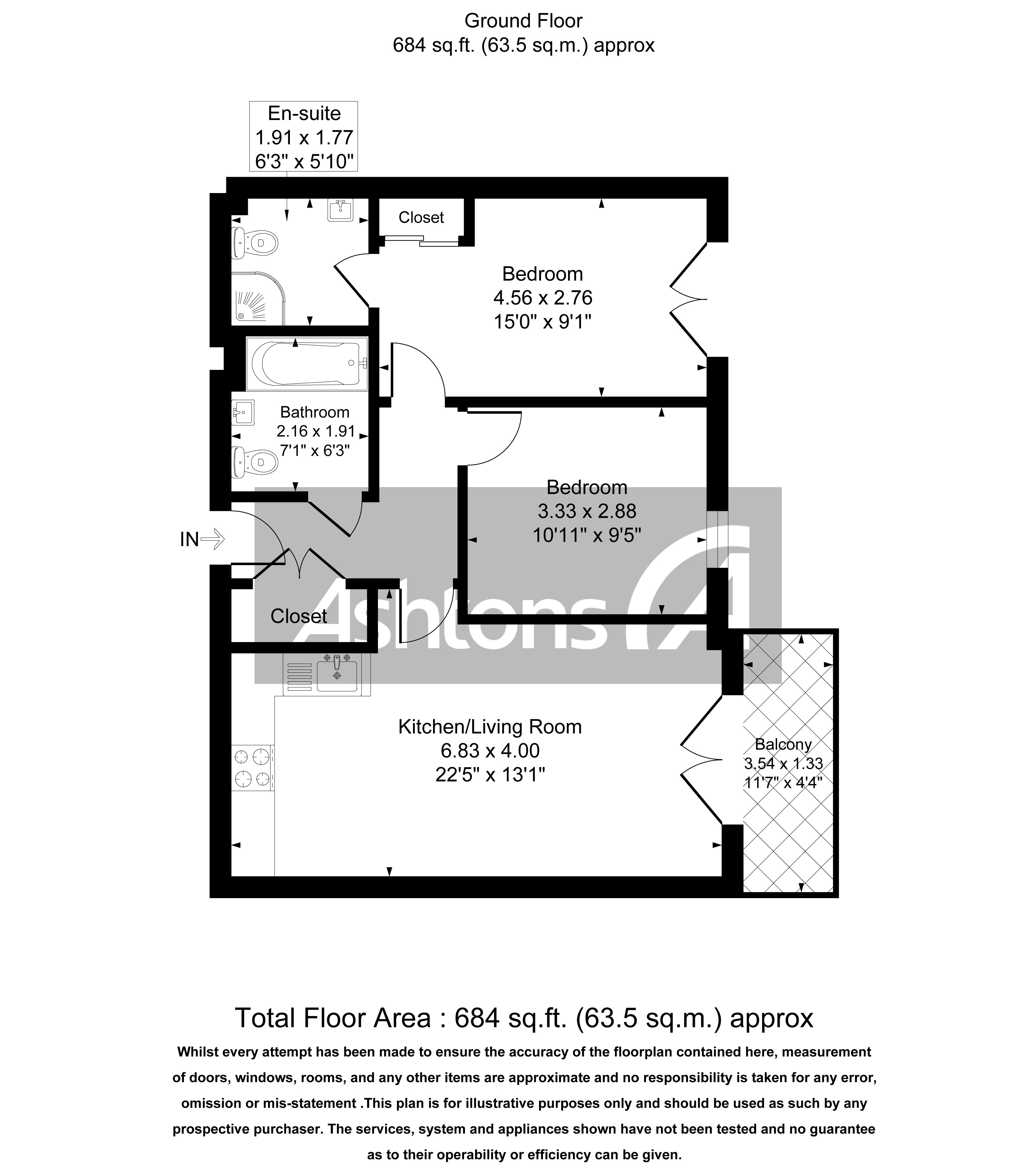 Lulworth Place, Warrington Floor Plan