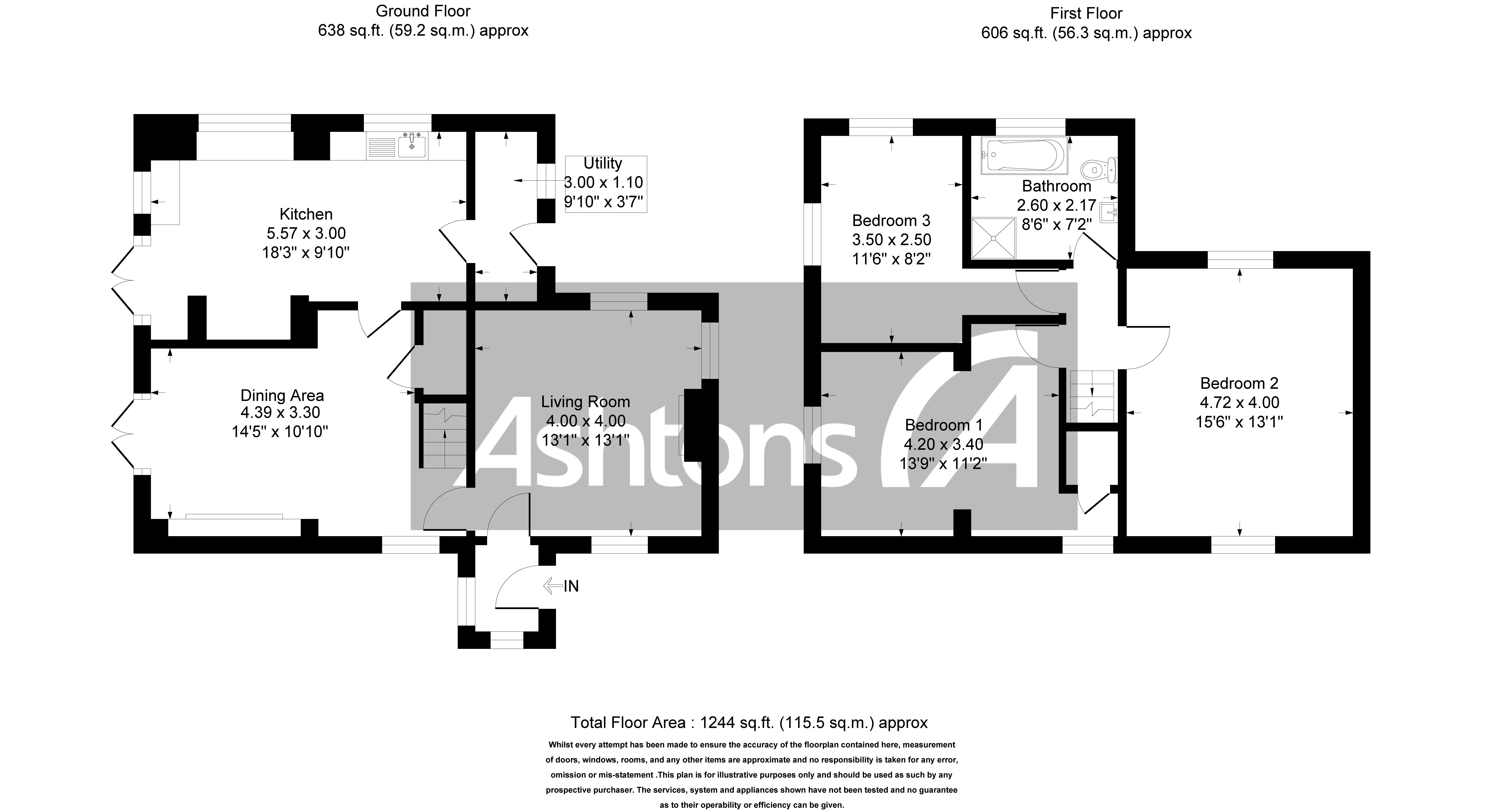 Middlefield Farm Potters Lane, Widnes Floor Plan