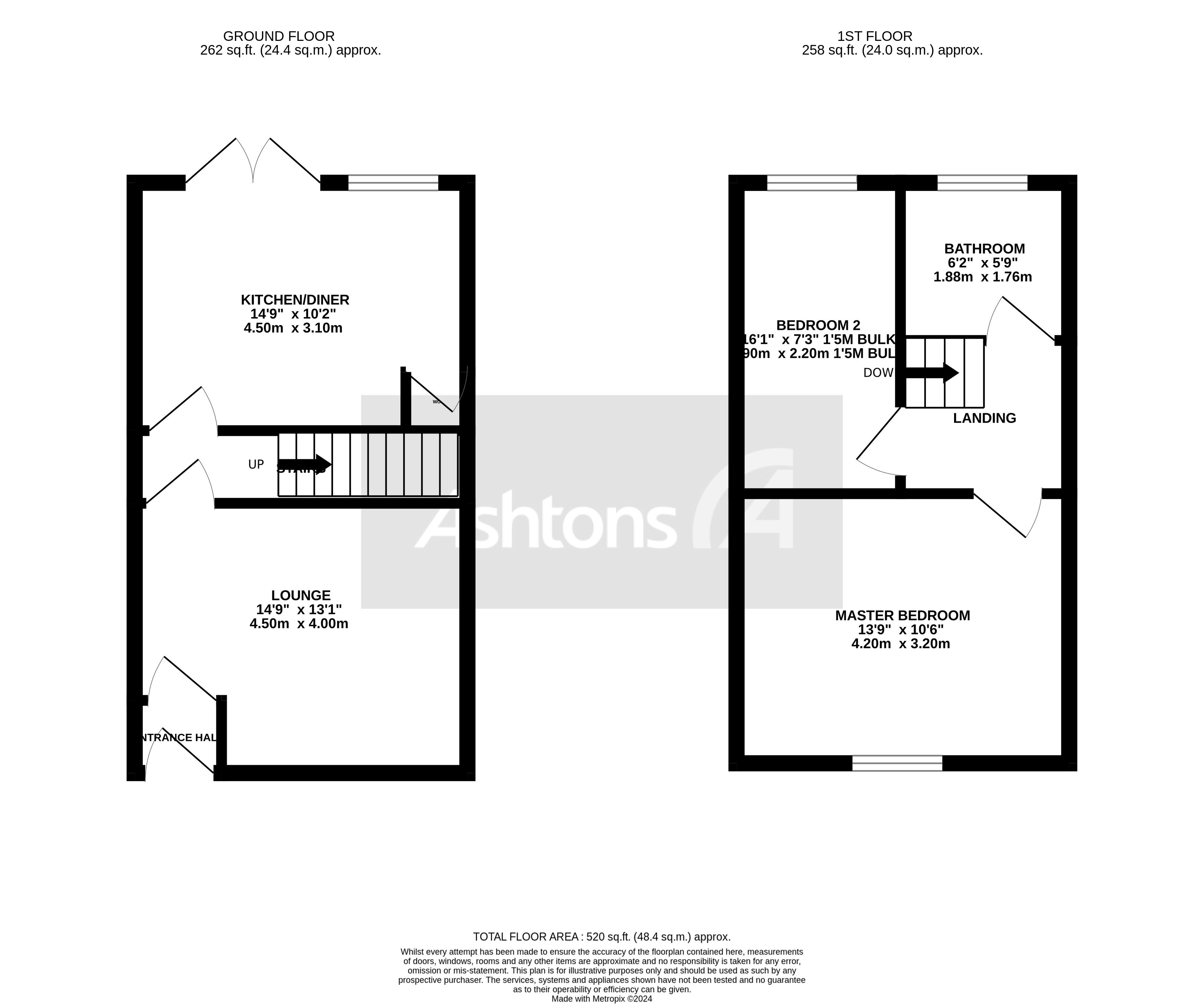 Widdows Street, Leigh Floor Plan