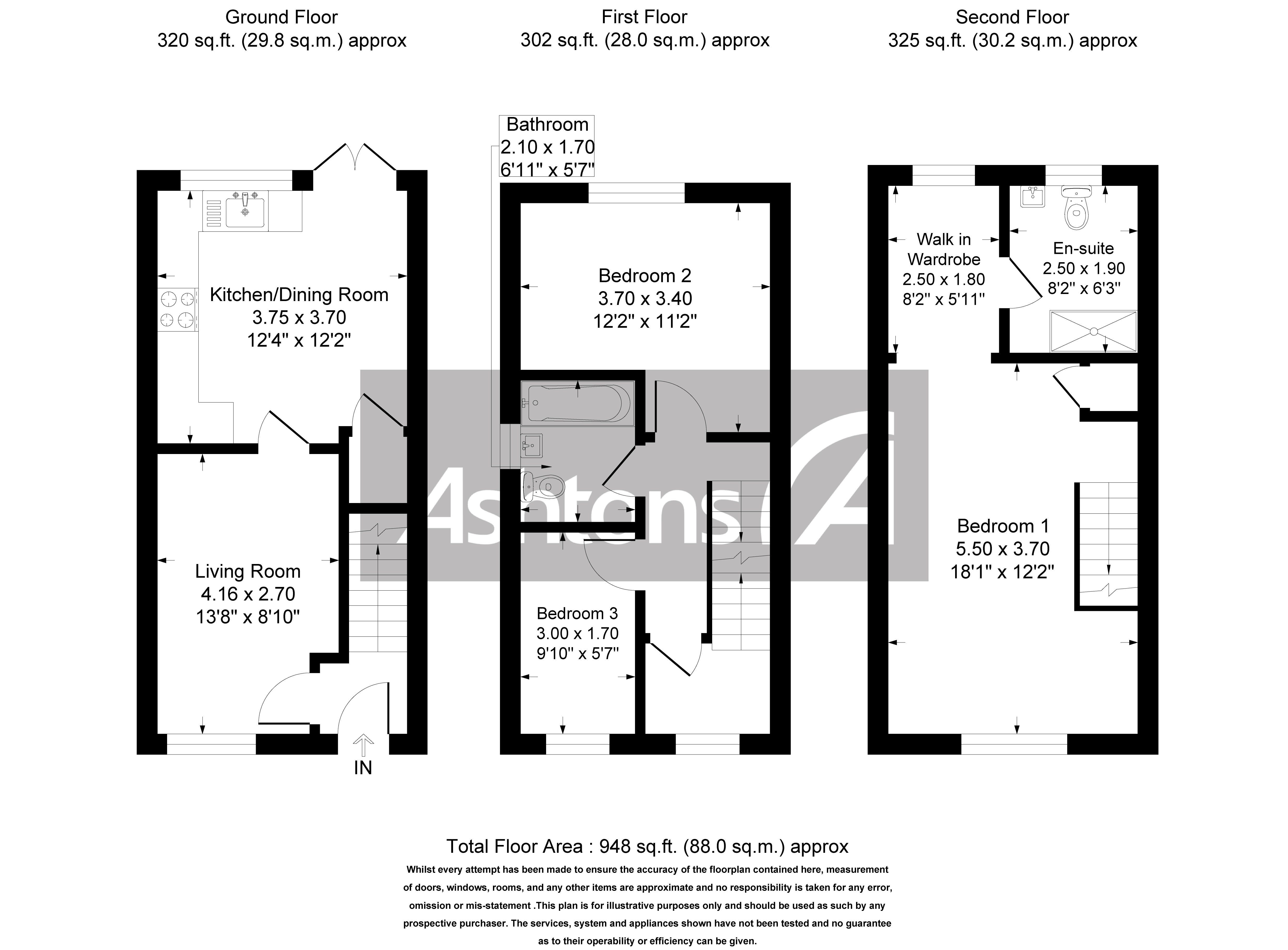 Kiveton Walk Battersby Lane, Warrington Floor Plan