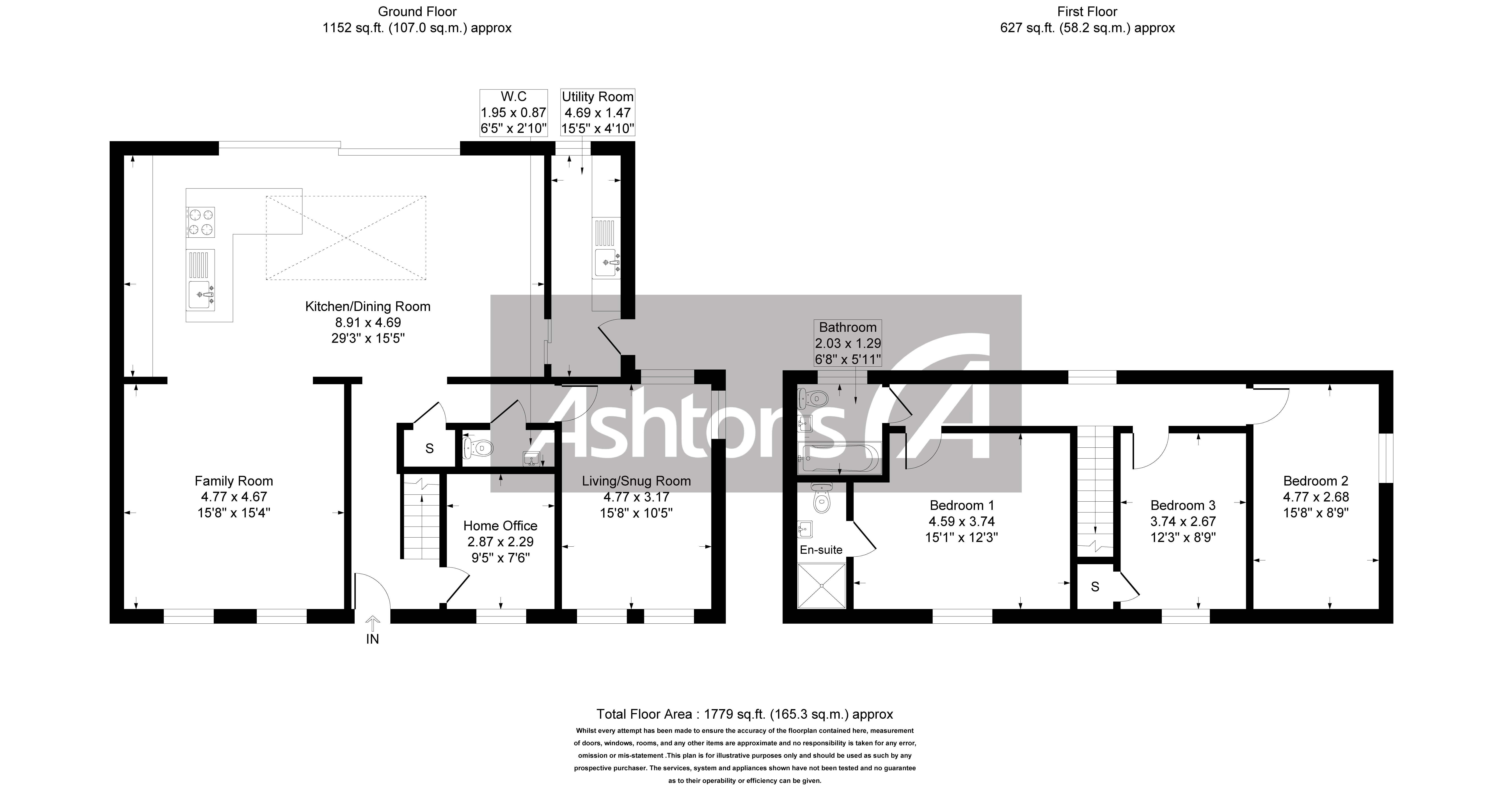 Meadow Cottage Lily Farm Croft, Wigan Floor Plan