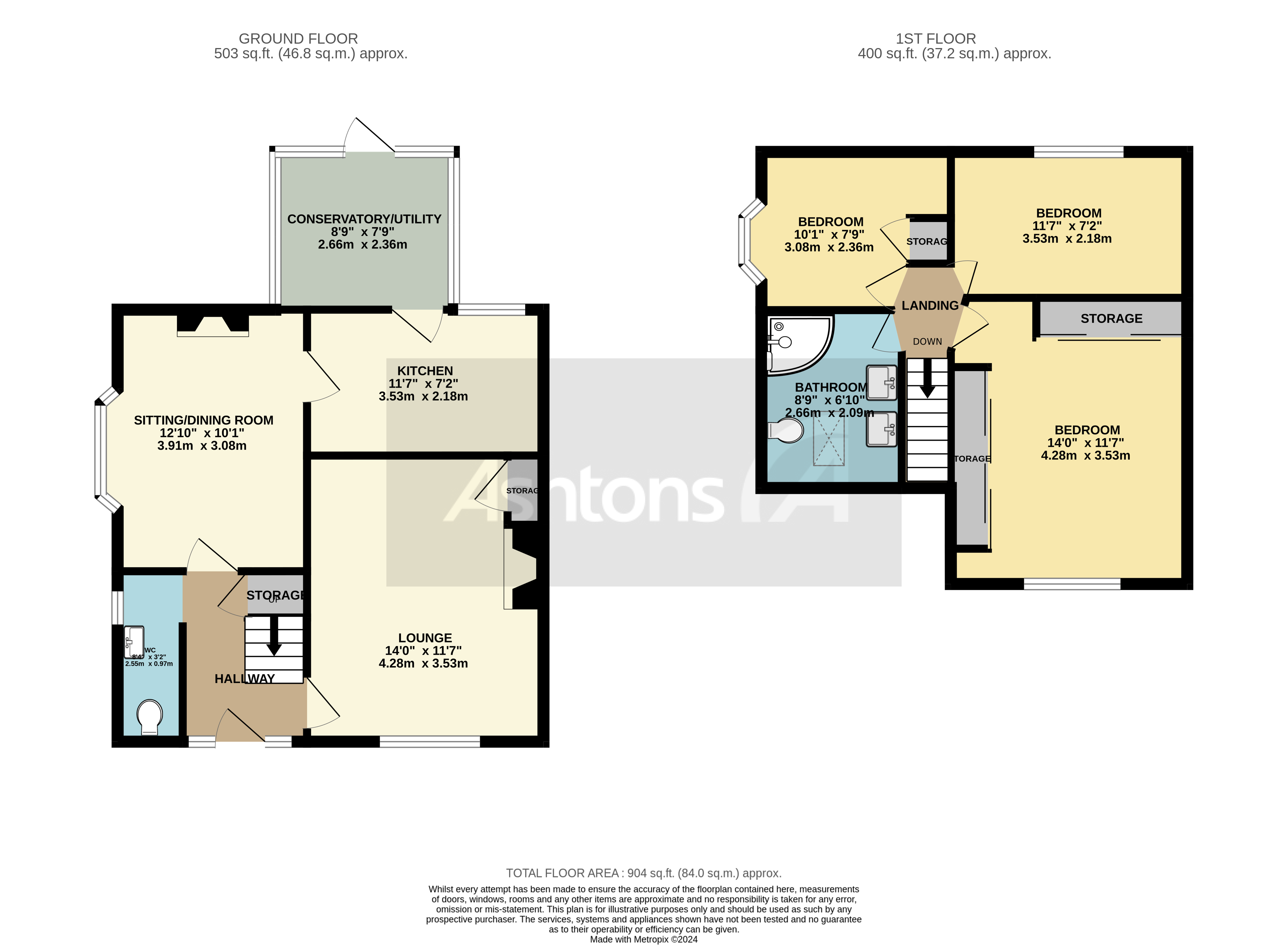 Long Lane, Warrington Floor Plan