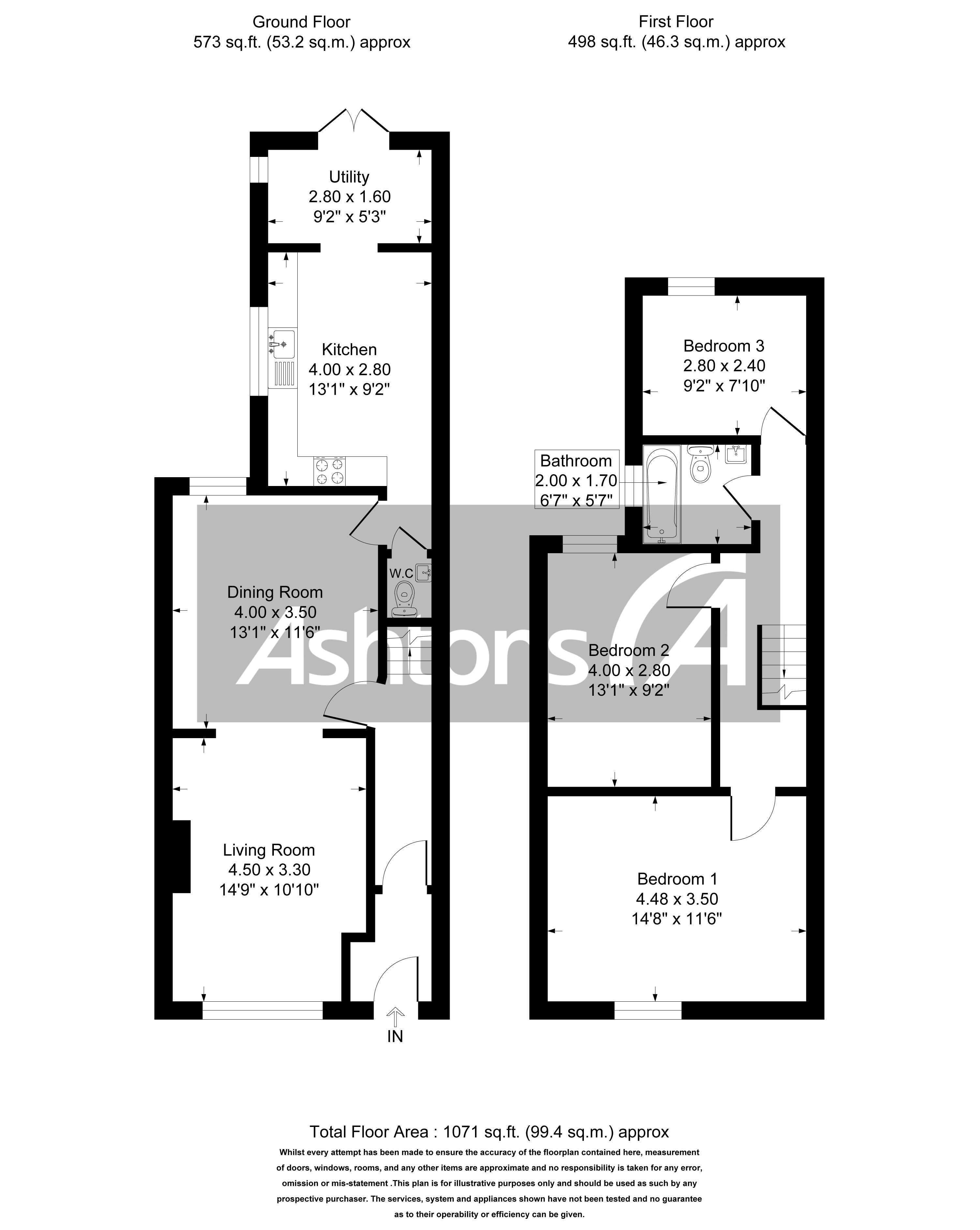 Appleton Road, Widnes Floor Plan
