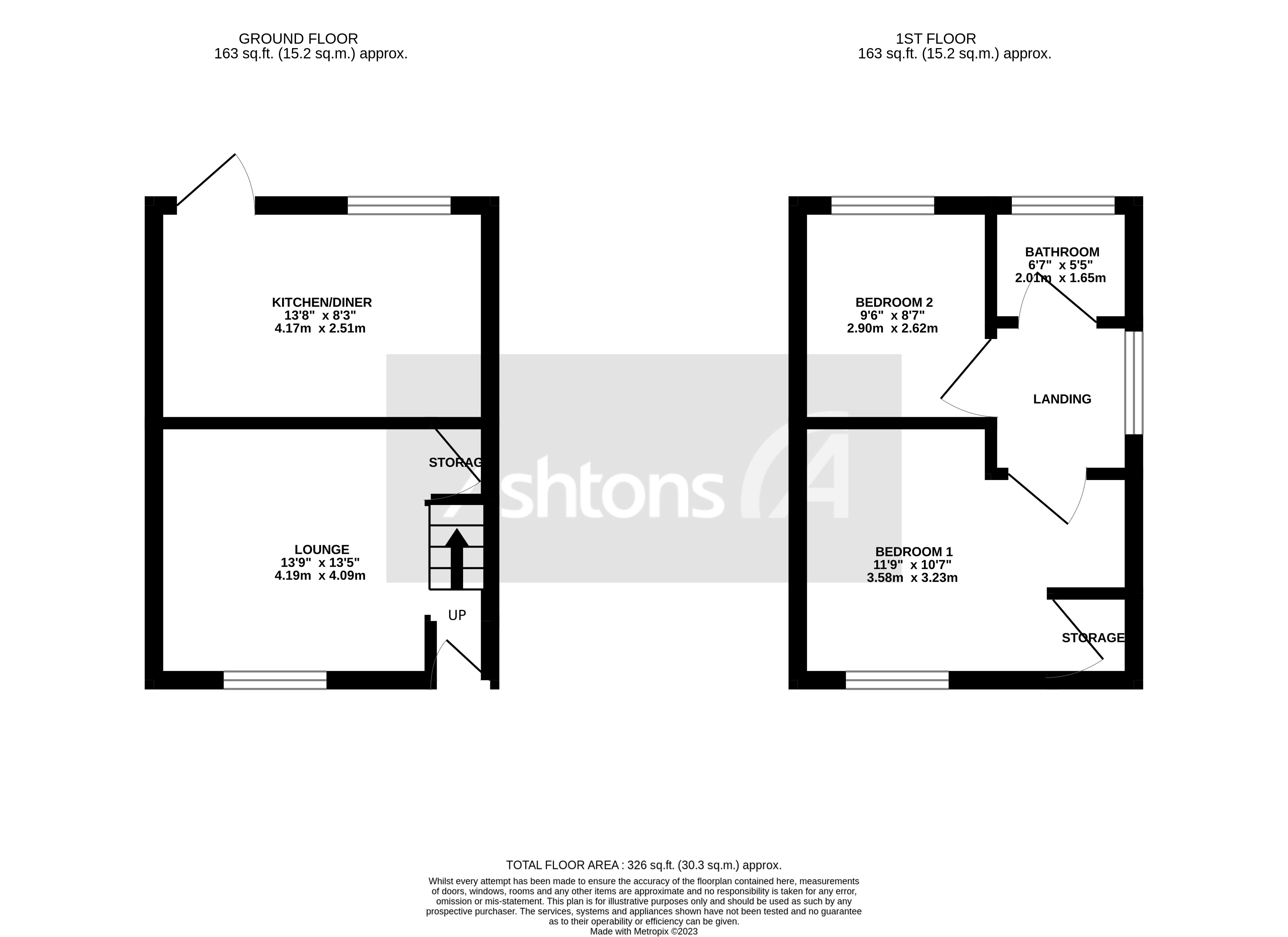 Mansfield Close, Warrington Floor Plan