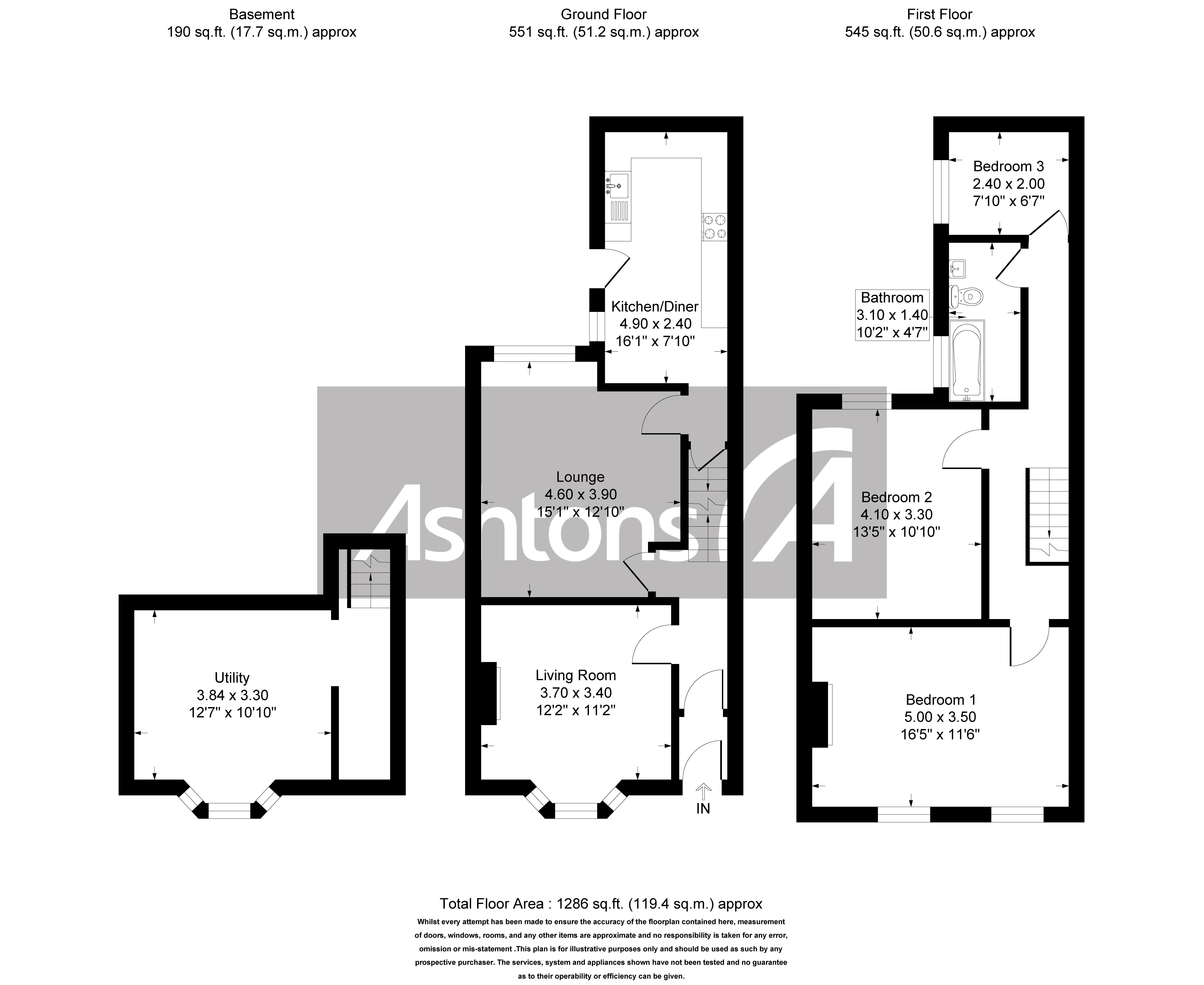 The Avenue, Leigh Floor Plan