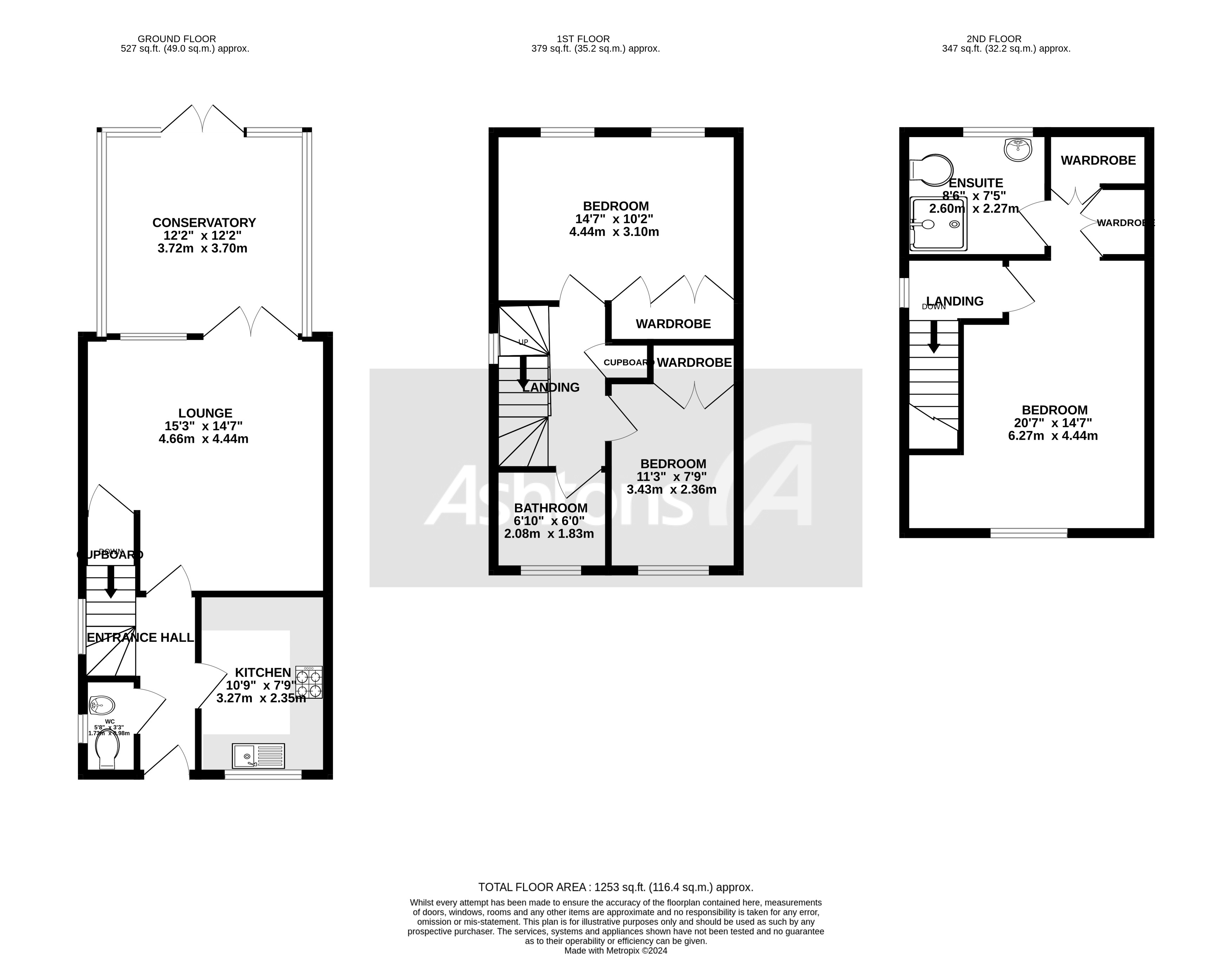 Southwold Crescent, Warrington Floor Plan