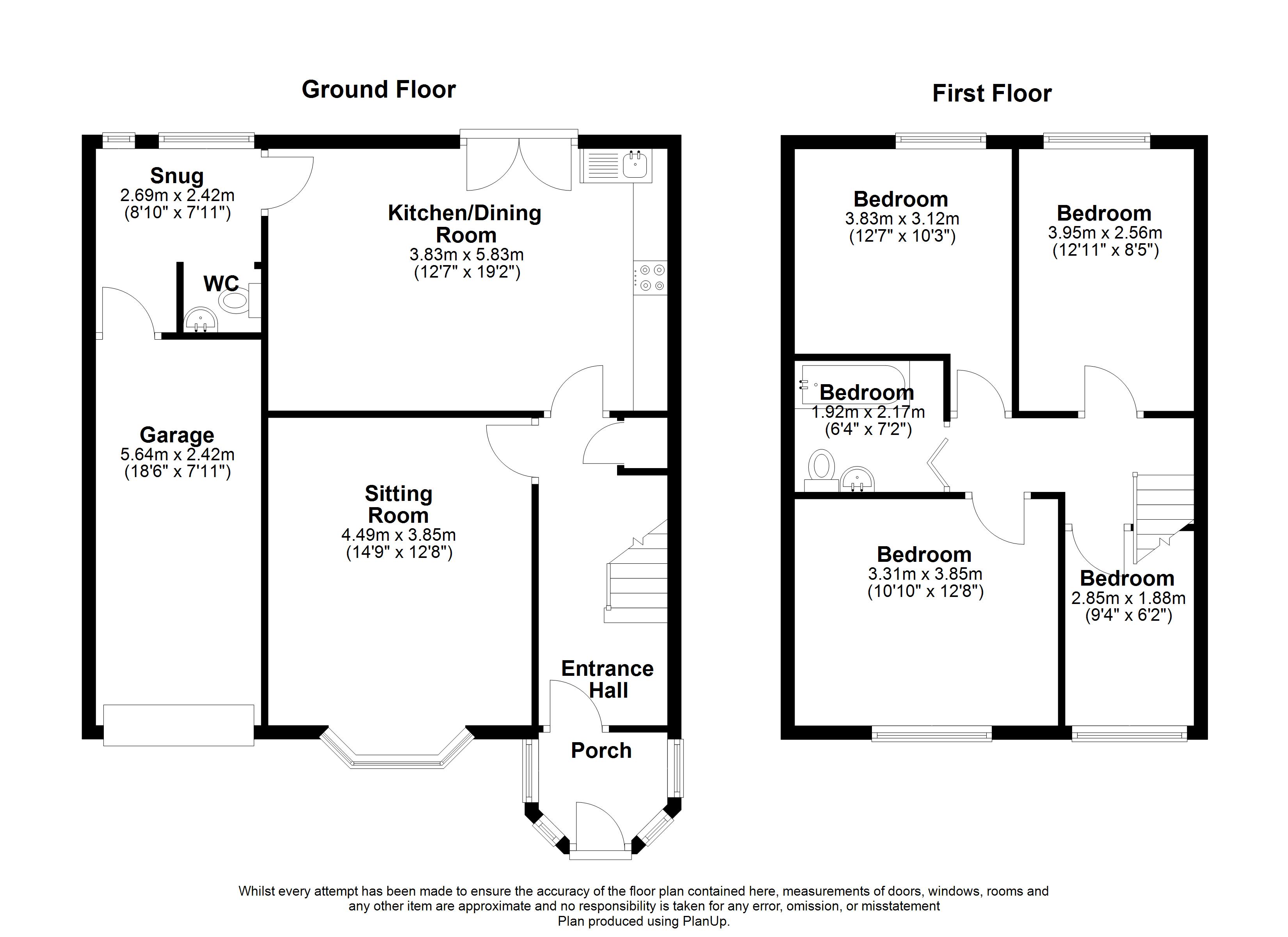 Nel Pan Lane, Leigh Floor Plan