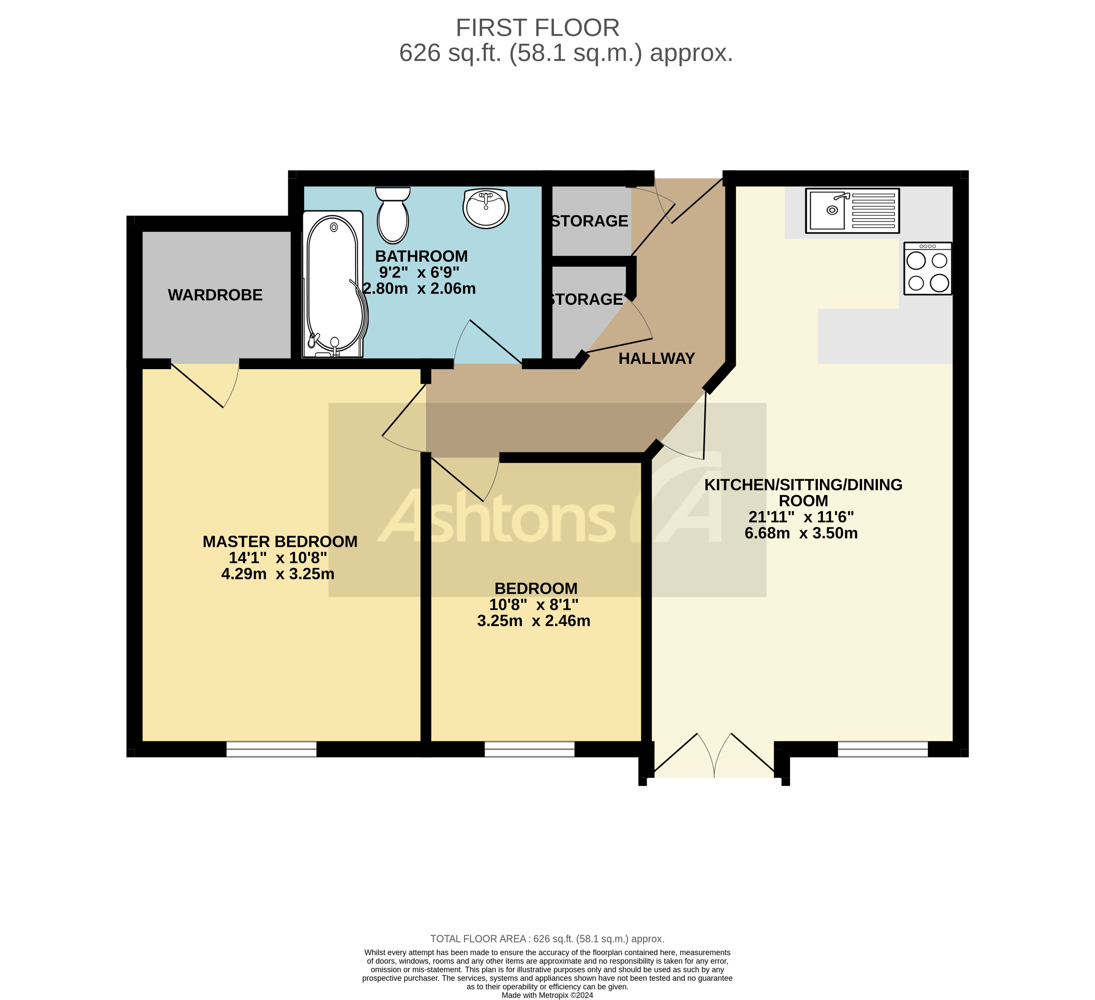 Knightsbridge Court, Warrington Floor Plan