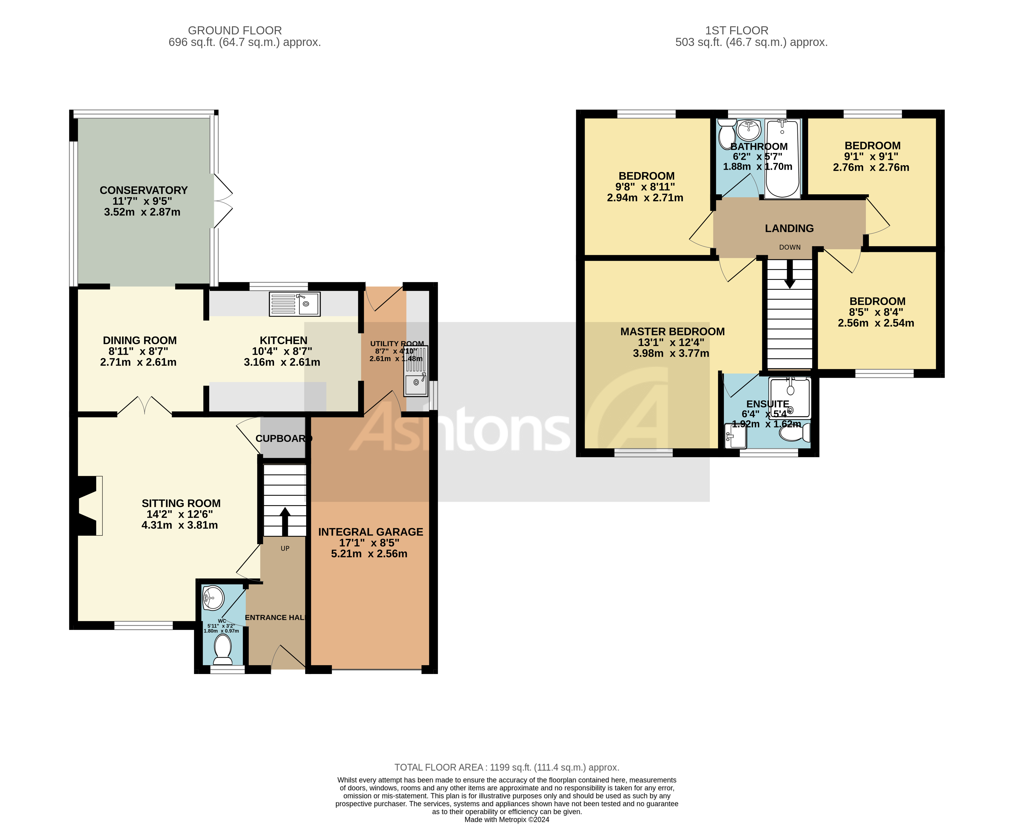 Whitchurch Close, Warrington Floor Plan