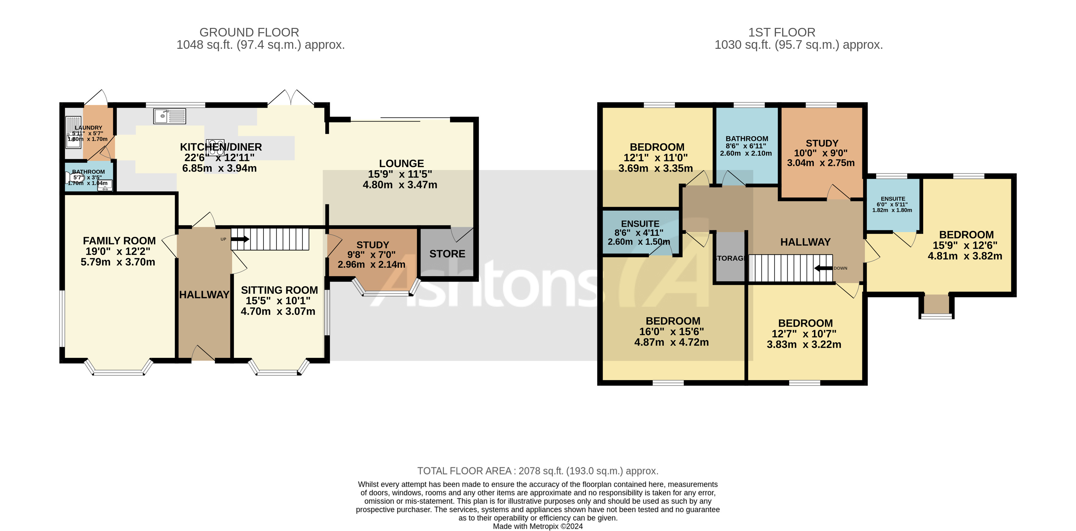 Ravenfield Close, Warrington Floor Plan