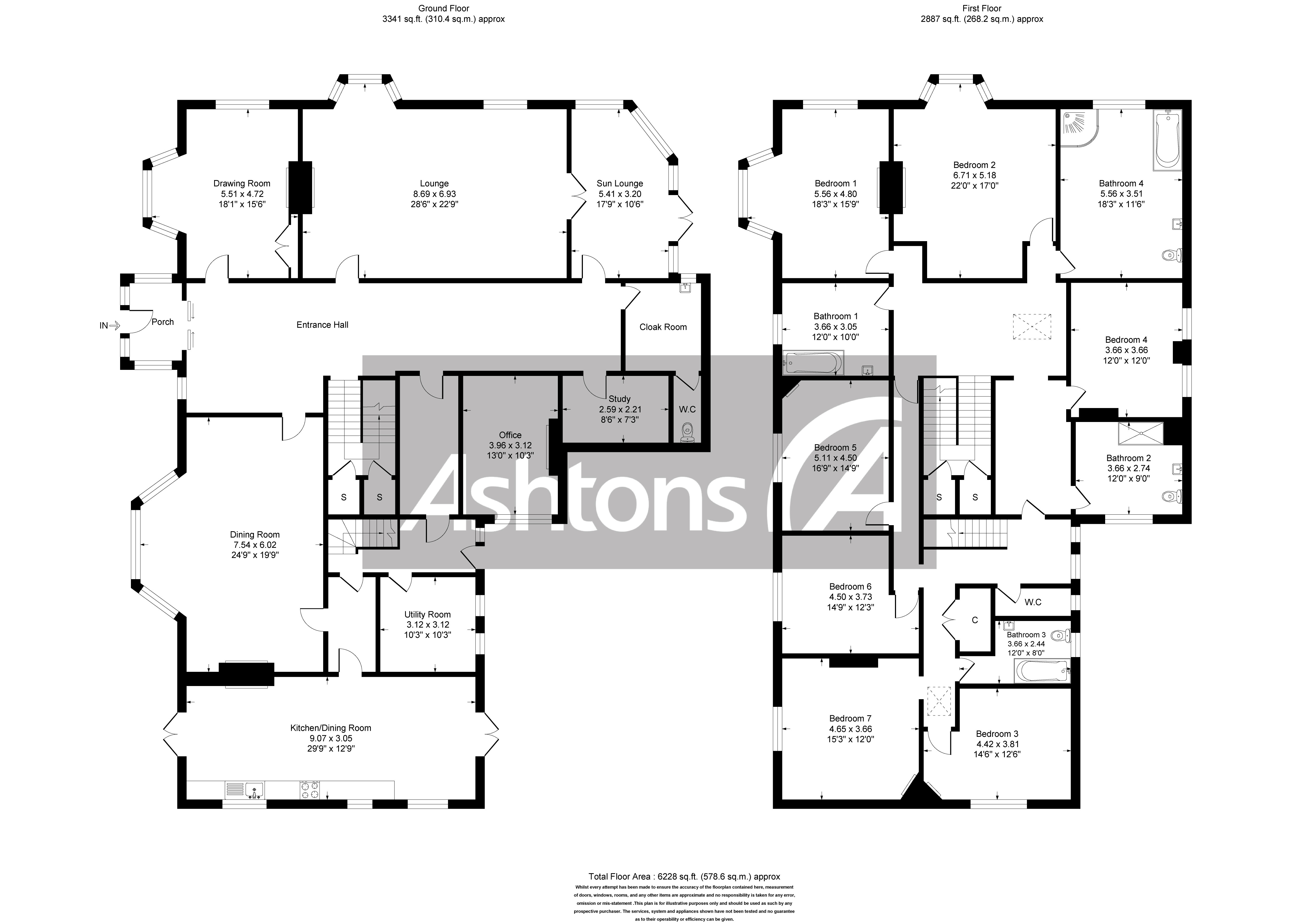 Knowsley Cottage Knowsley Lane, Prescot Floor Plan