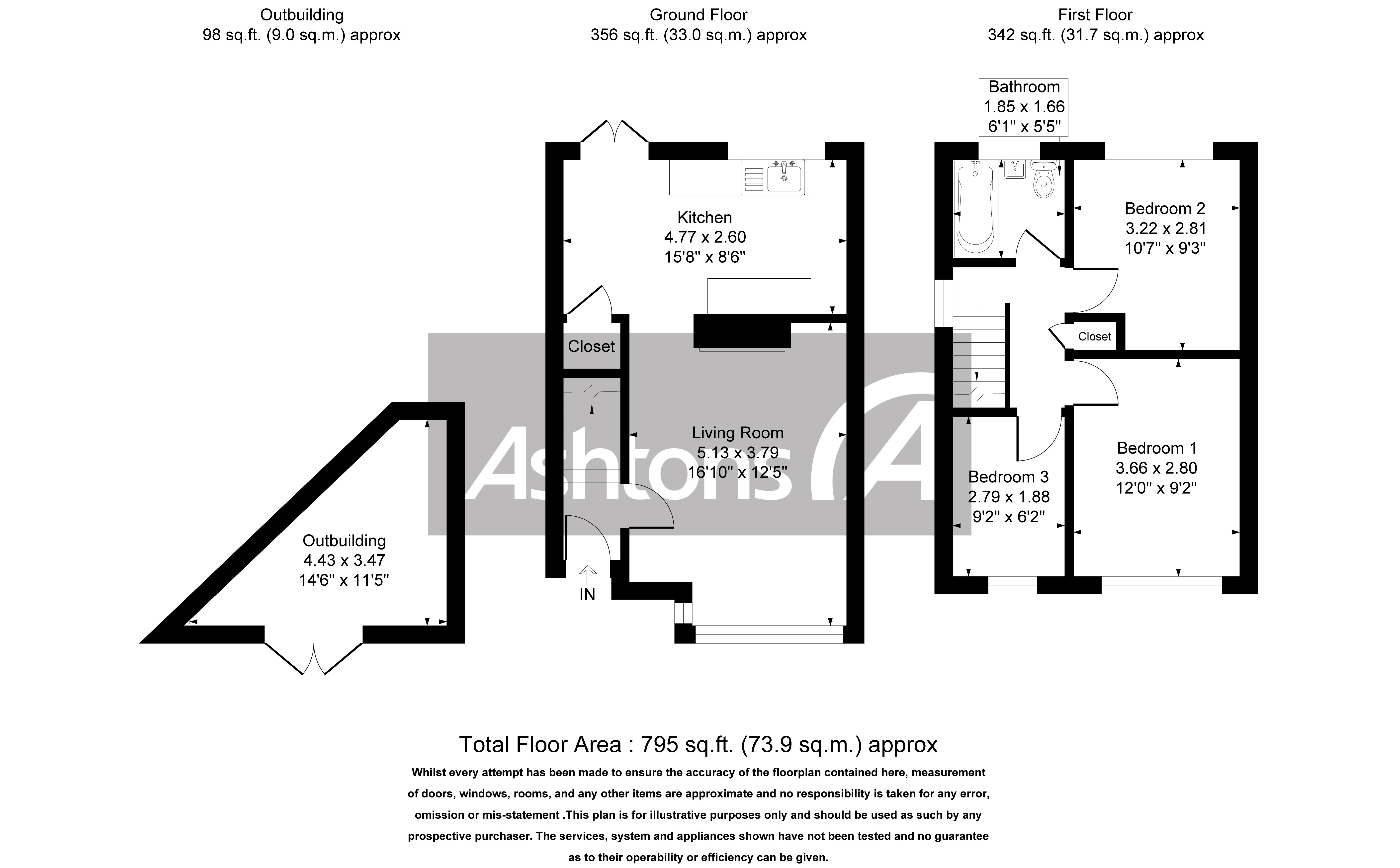 Arundell Close, Warrington Floor Plan