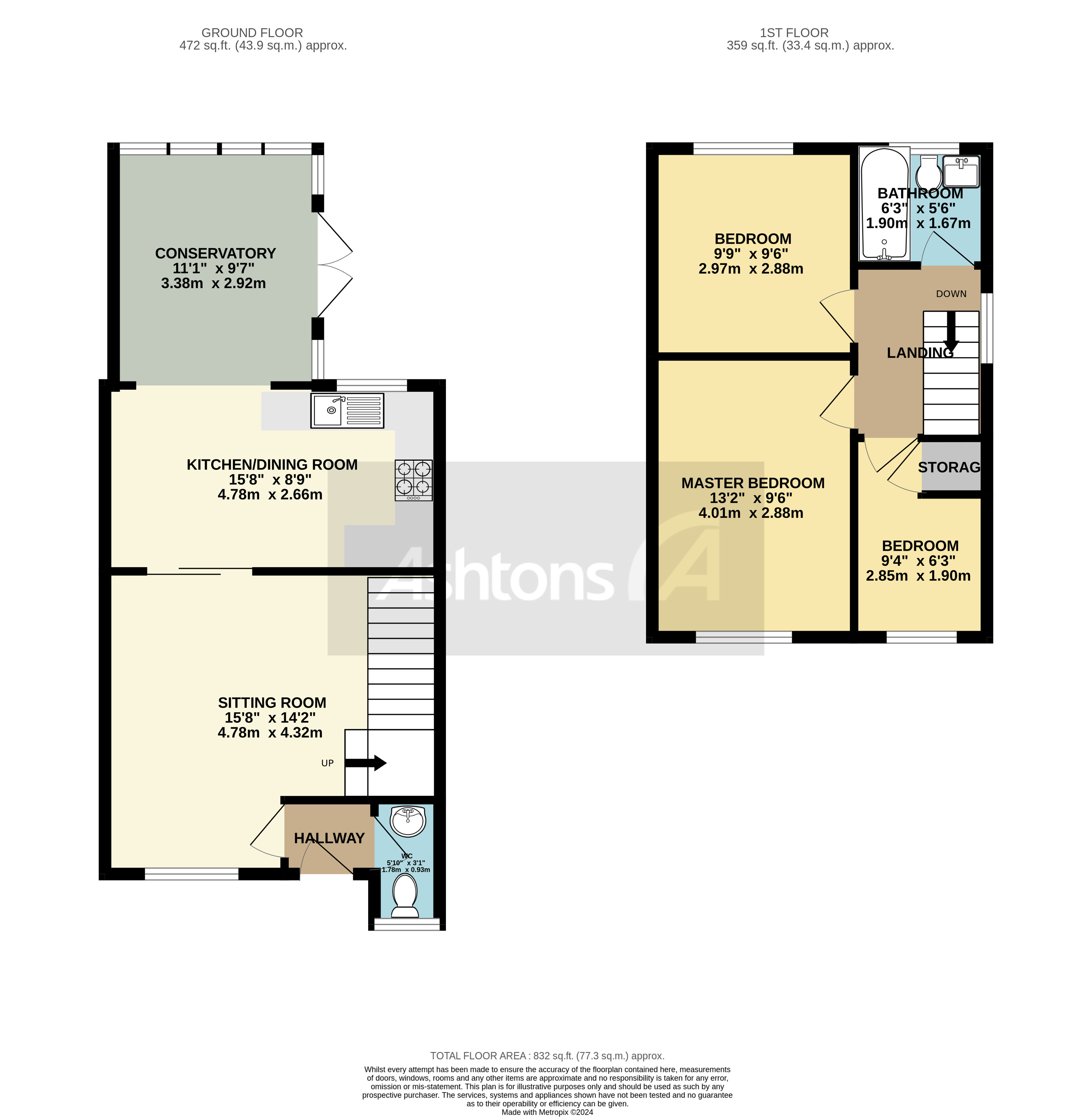 Lincoln Close, Warrington Floor Plan