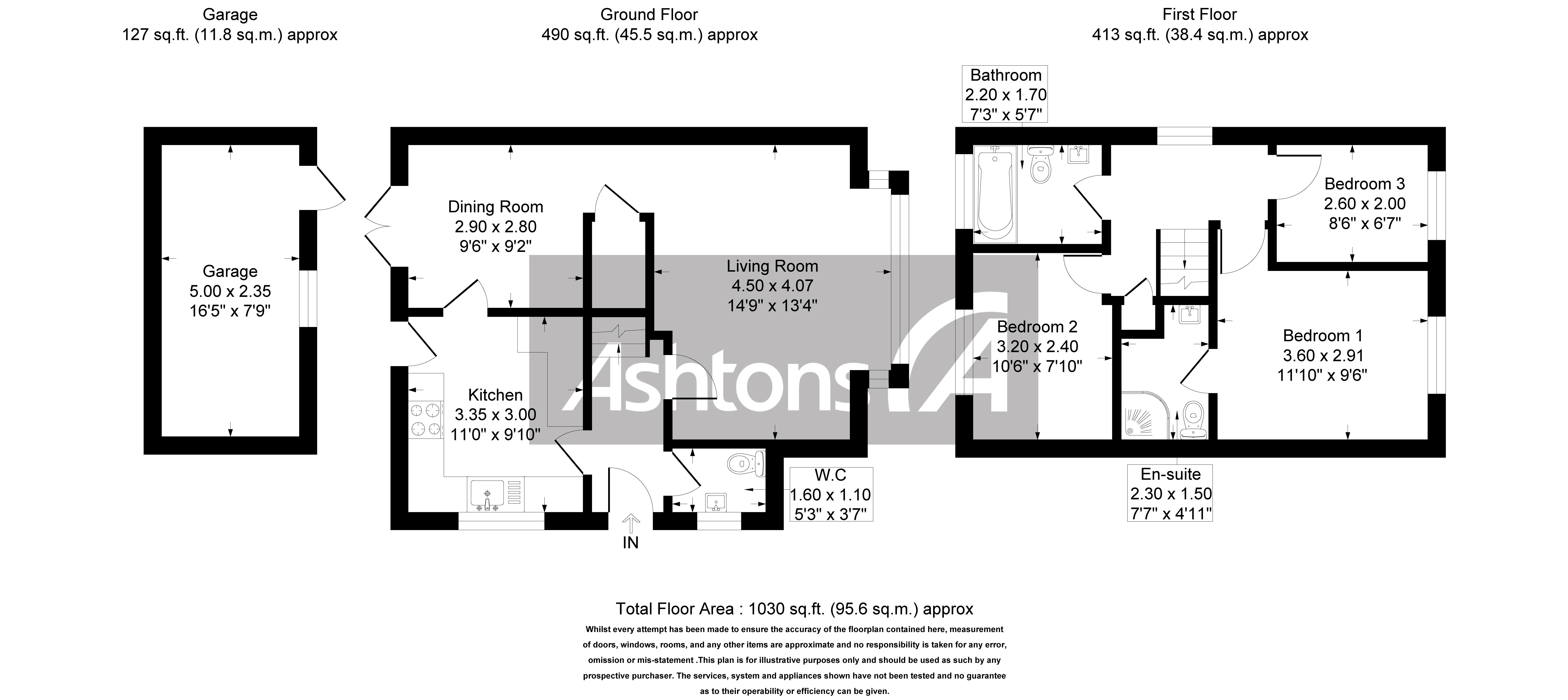 Amelia Close, Widnes Floor Plan