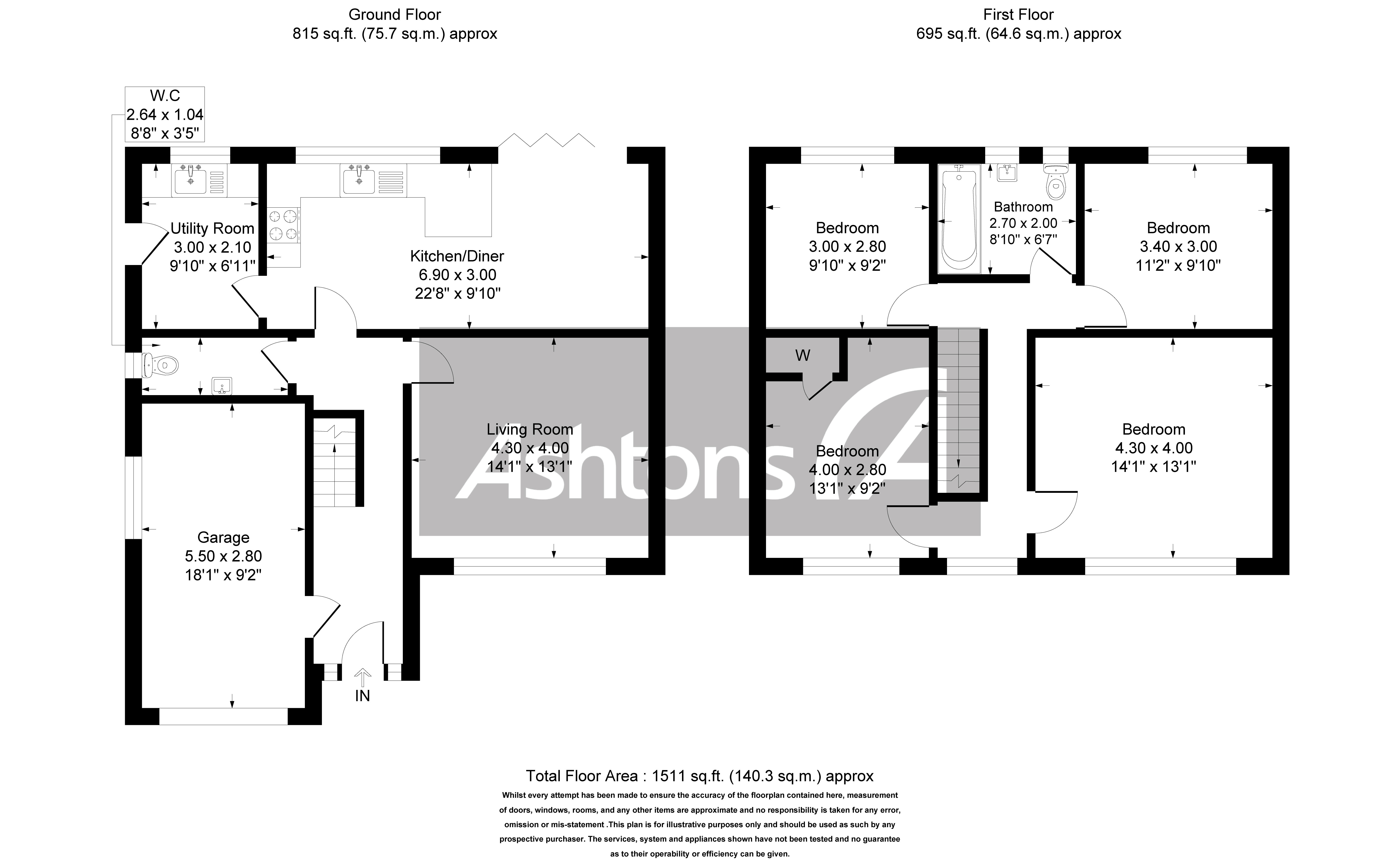 Balmoral Road, Widnes Floor Plan