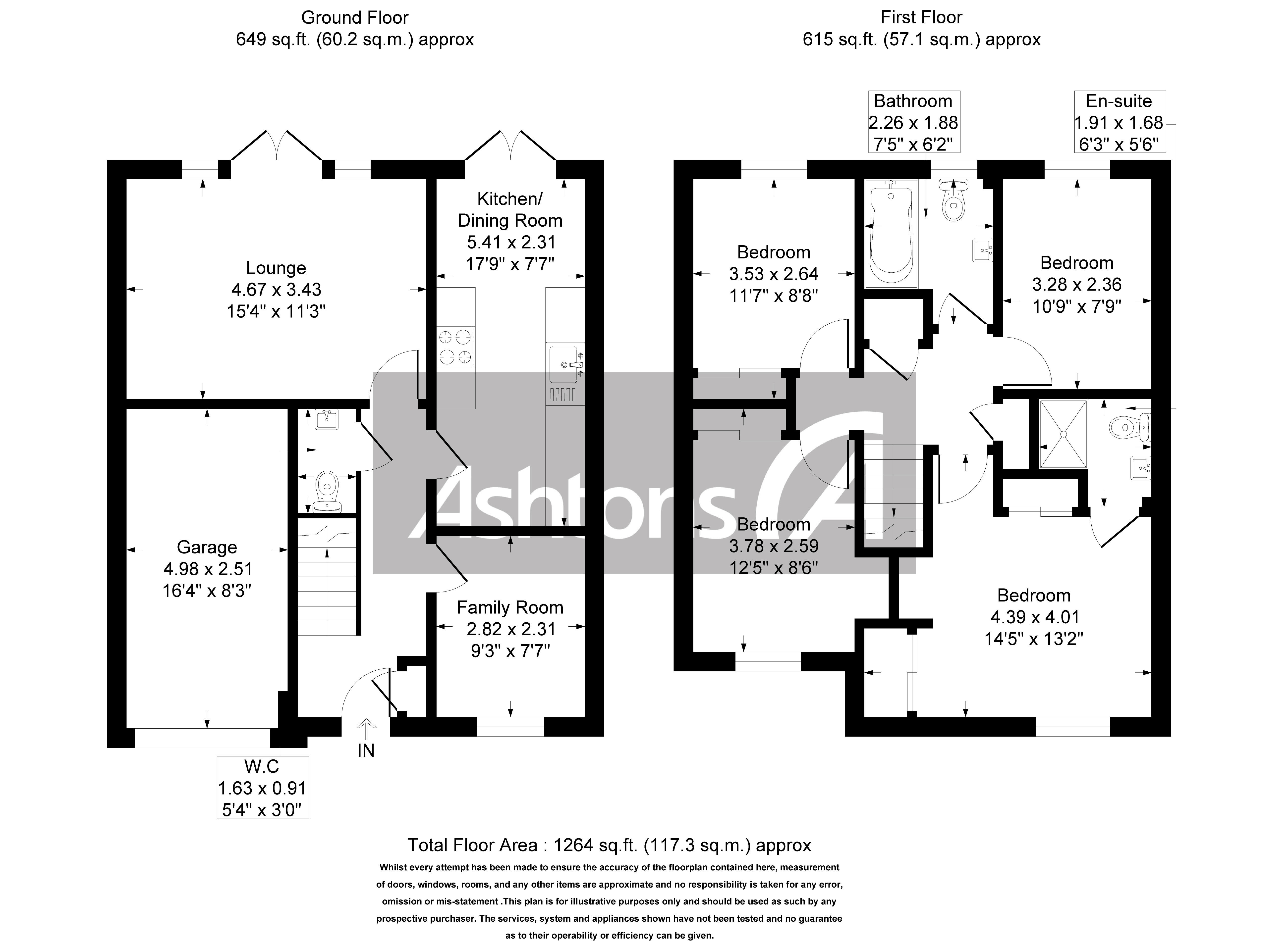 East Field Drive, Warrington Floor Plan