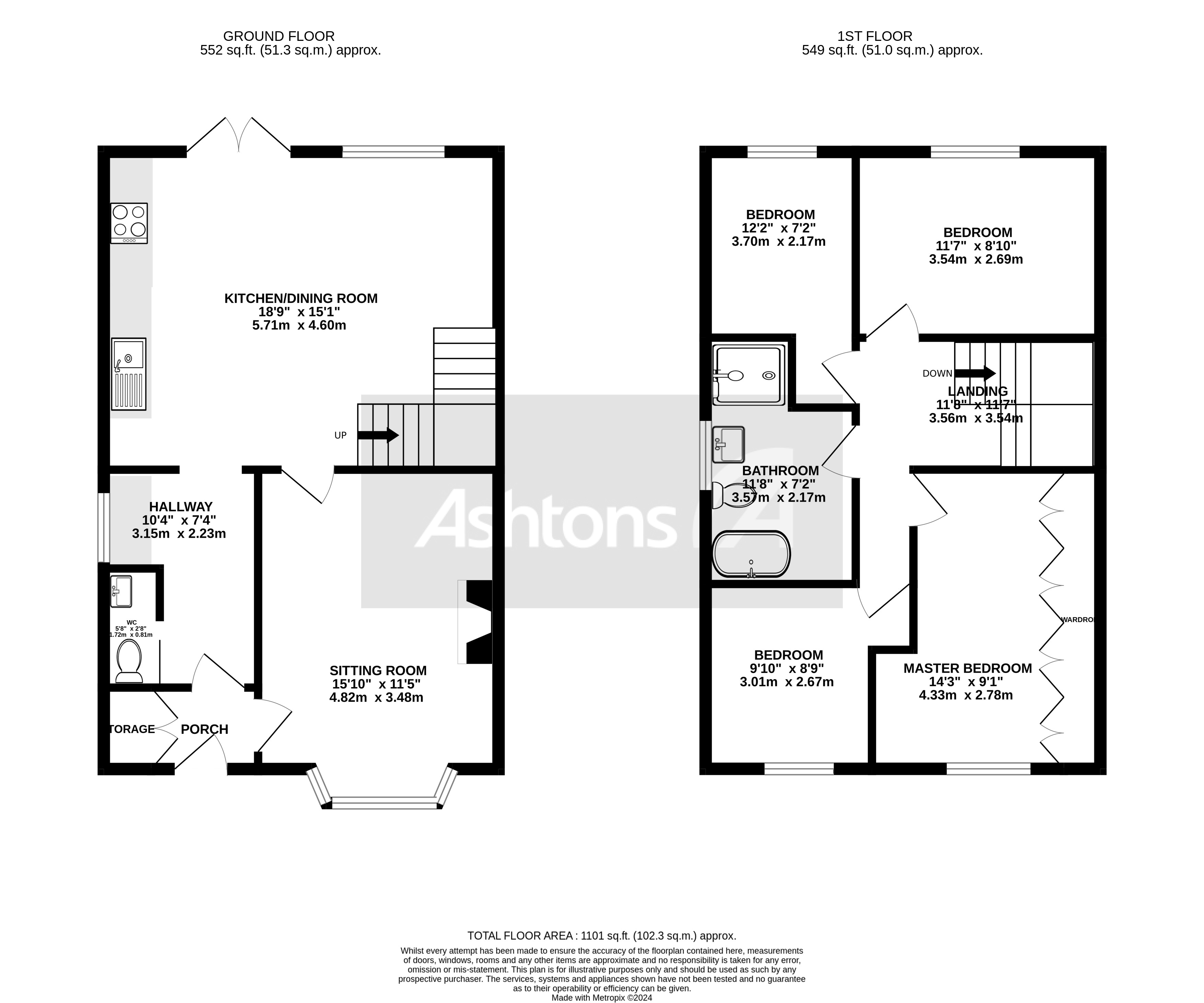 Porlock Avenue, St. Helens Floor Plan