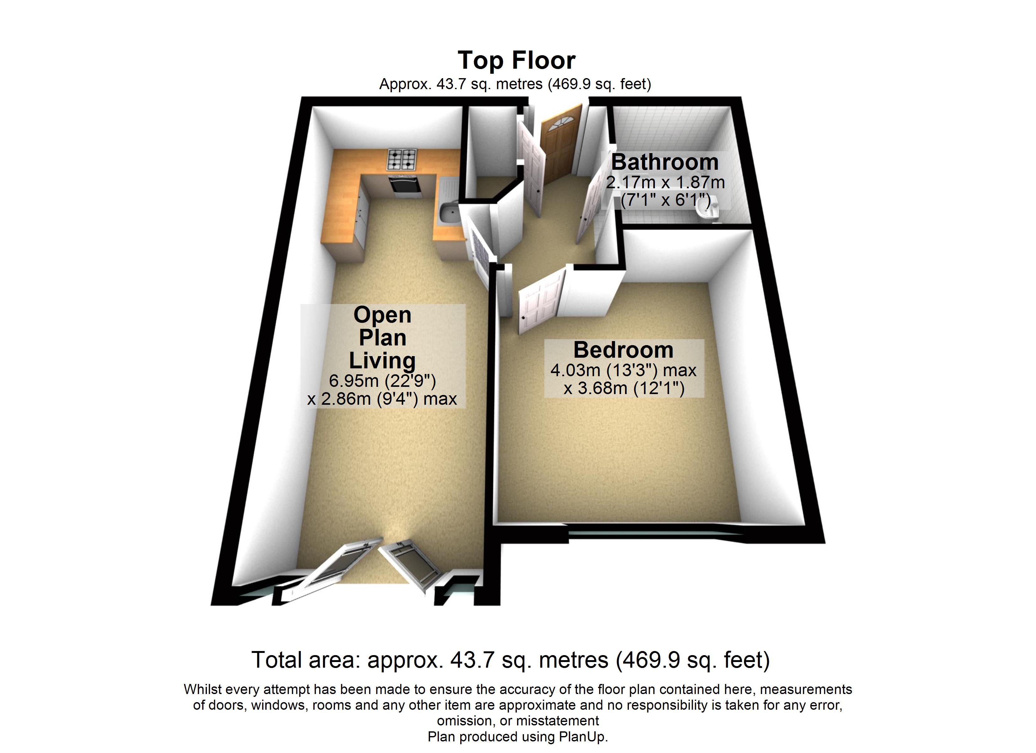 Apartment 15, Leigh Floor Plan