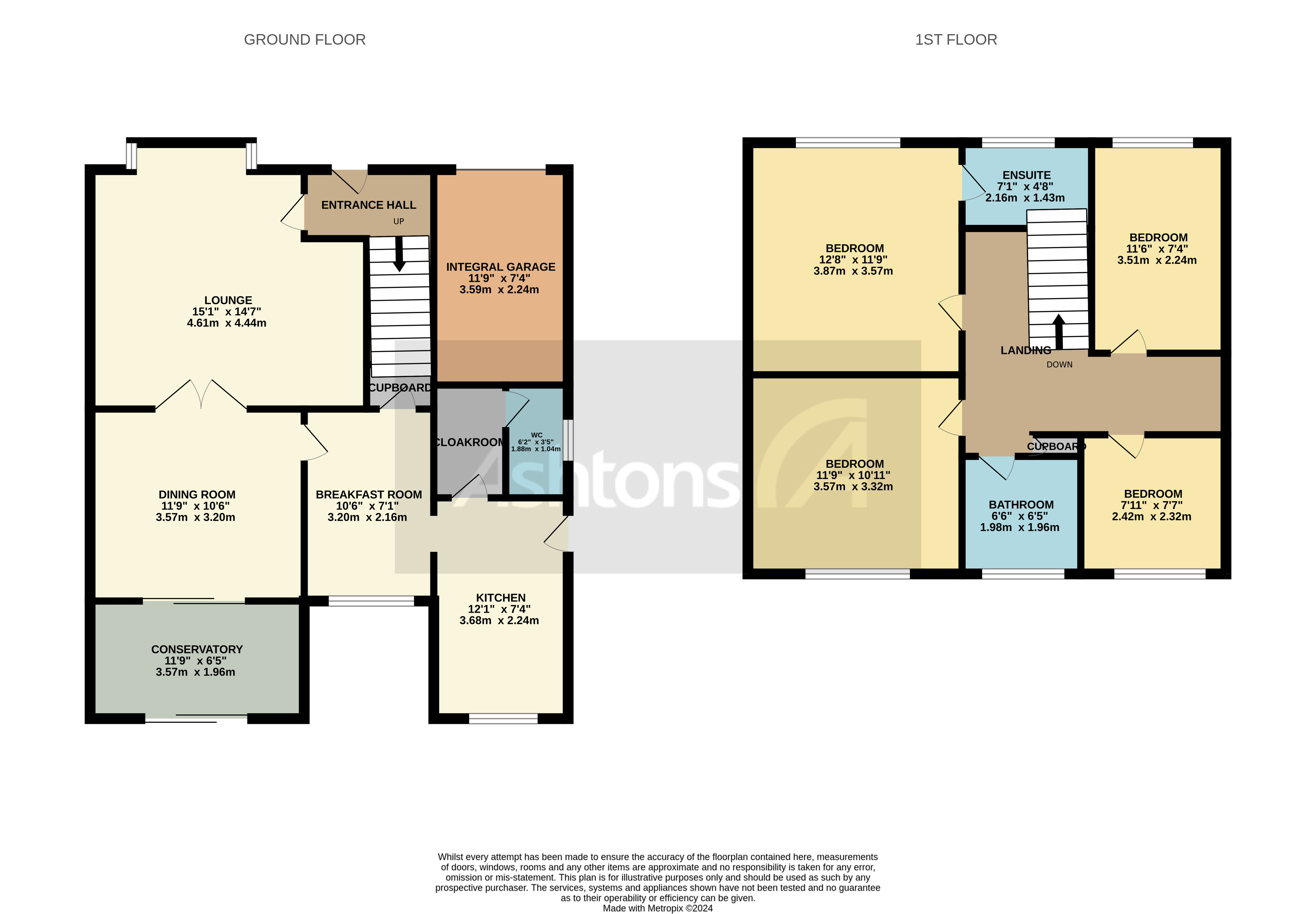 Suffolk Close, Warrington Floor Plan