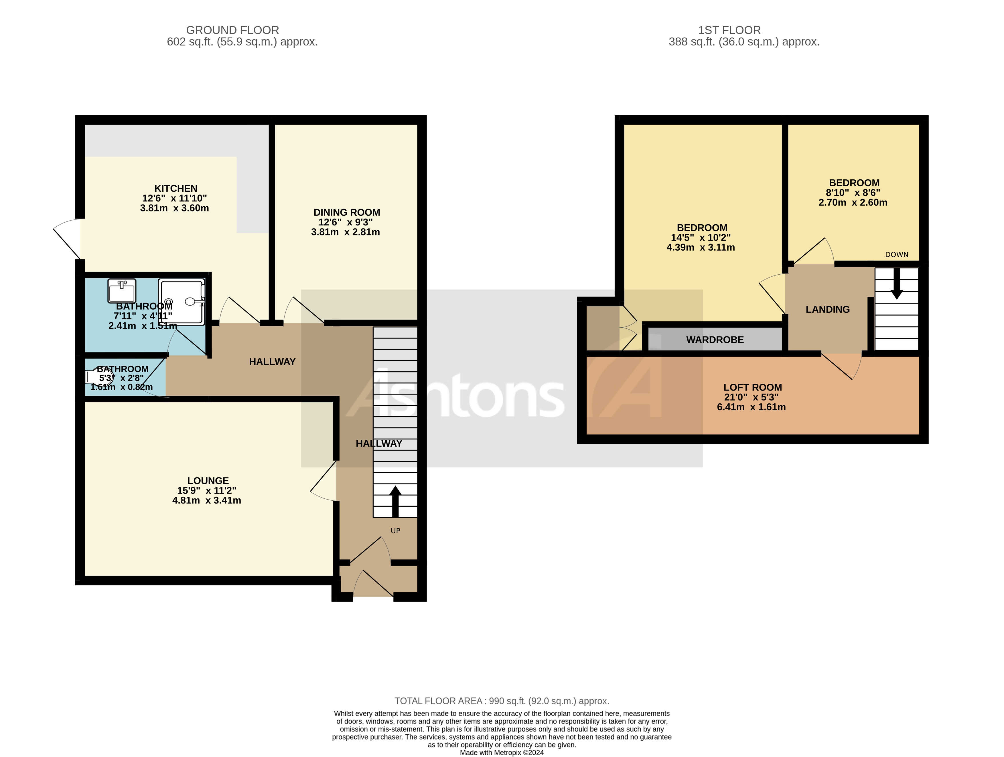 Marina Avenue, Warrington Floor Plan