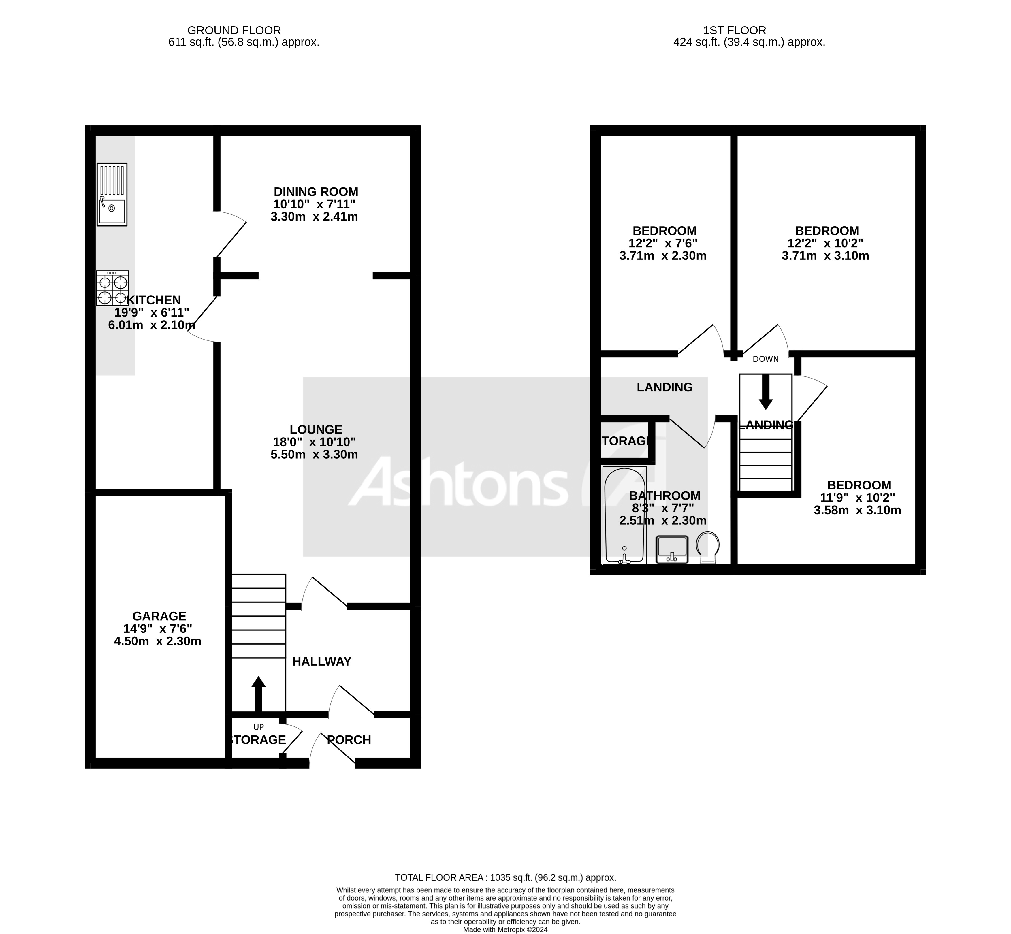 Gainsborough Road, Warrington Floor Plan