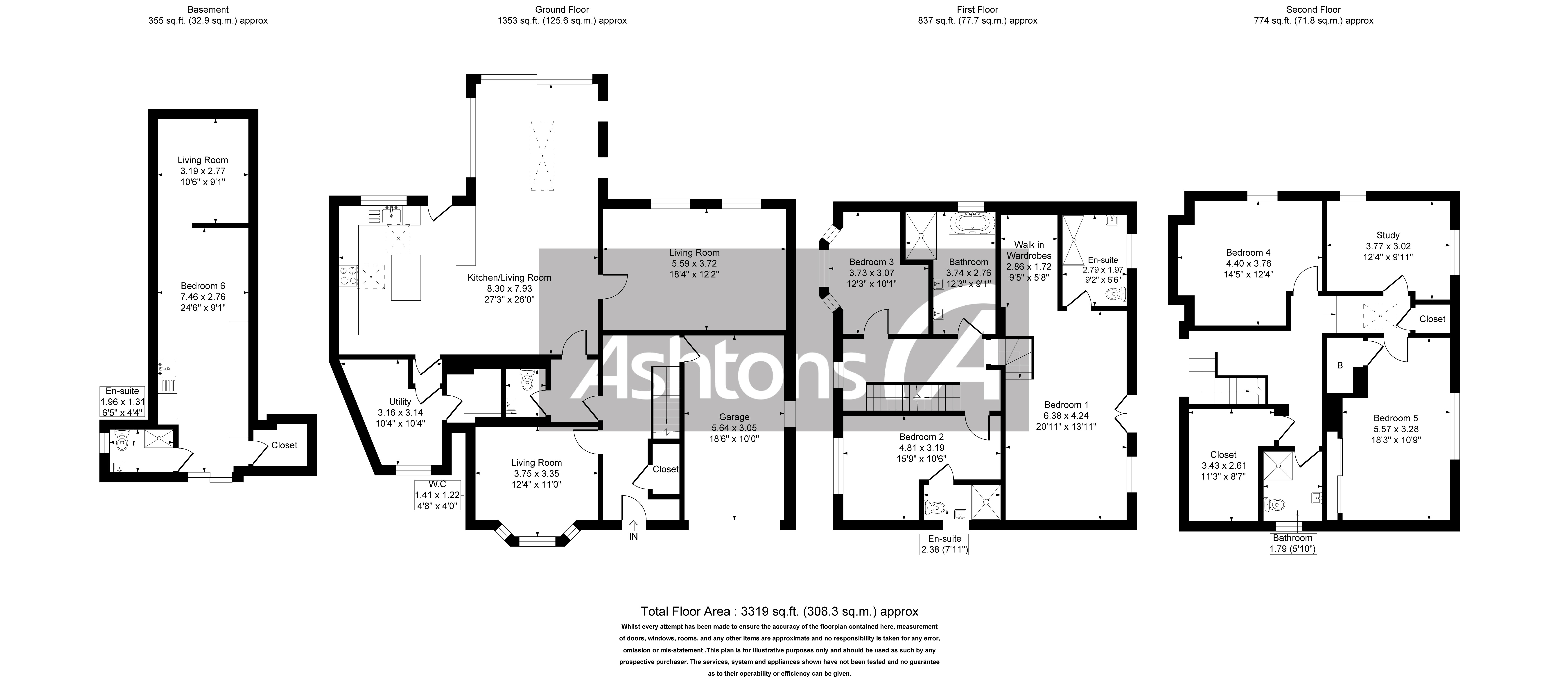 Elsinor Mill Lane, Prescot Floor Plan