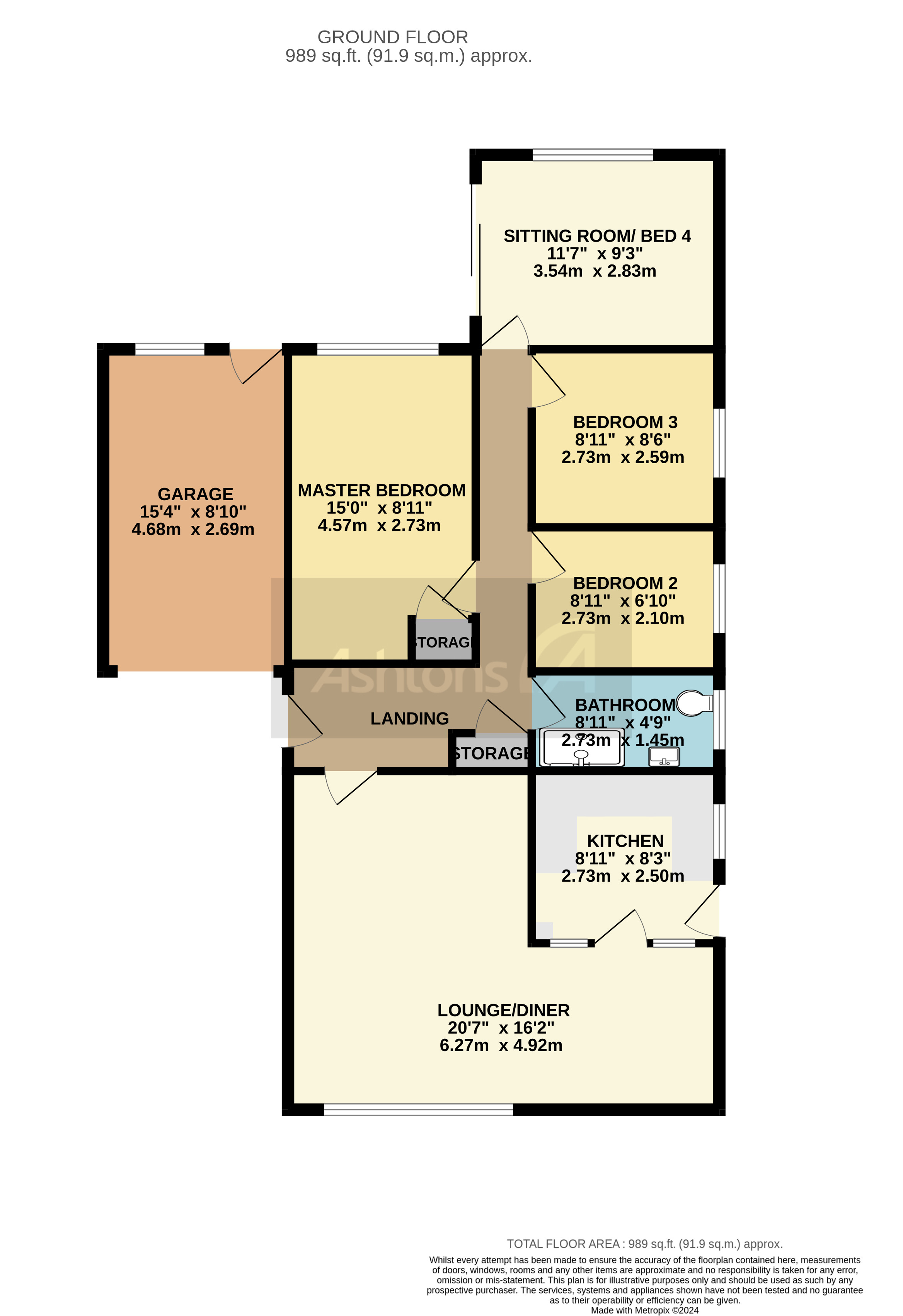 Falcondale Road, Warrington Floor Plan