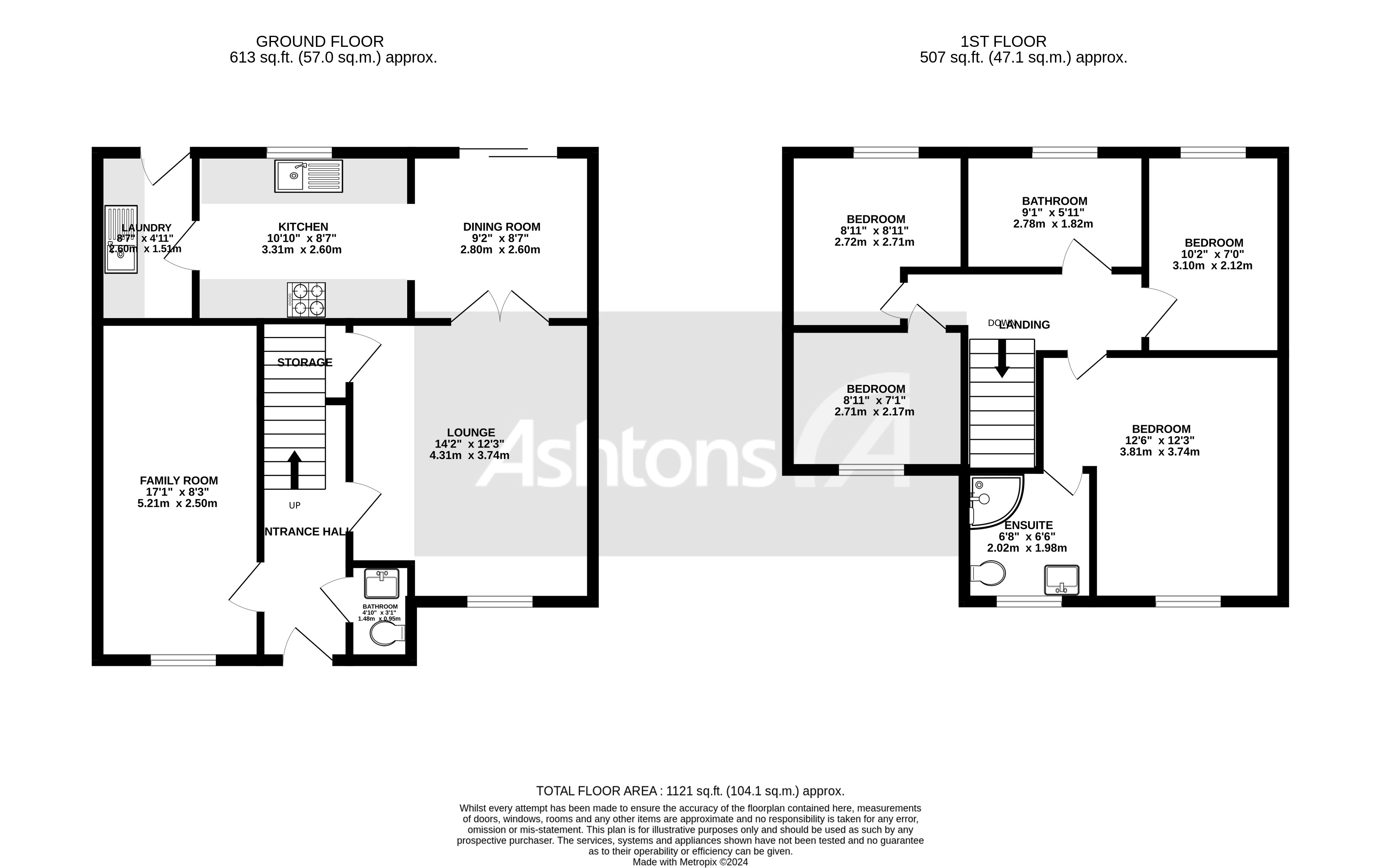 Colemere Close, Warrington Floor Plan