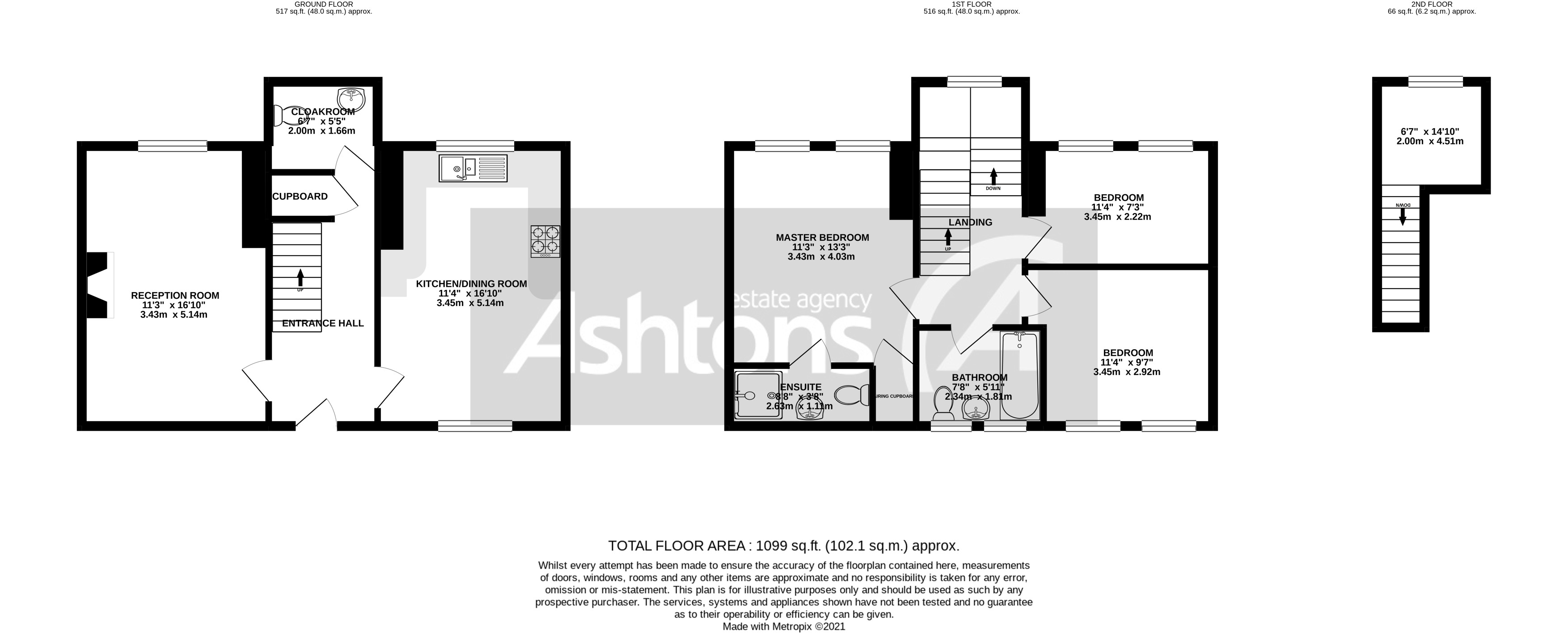 Newland Mews, Warrington Floor Plan