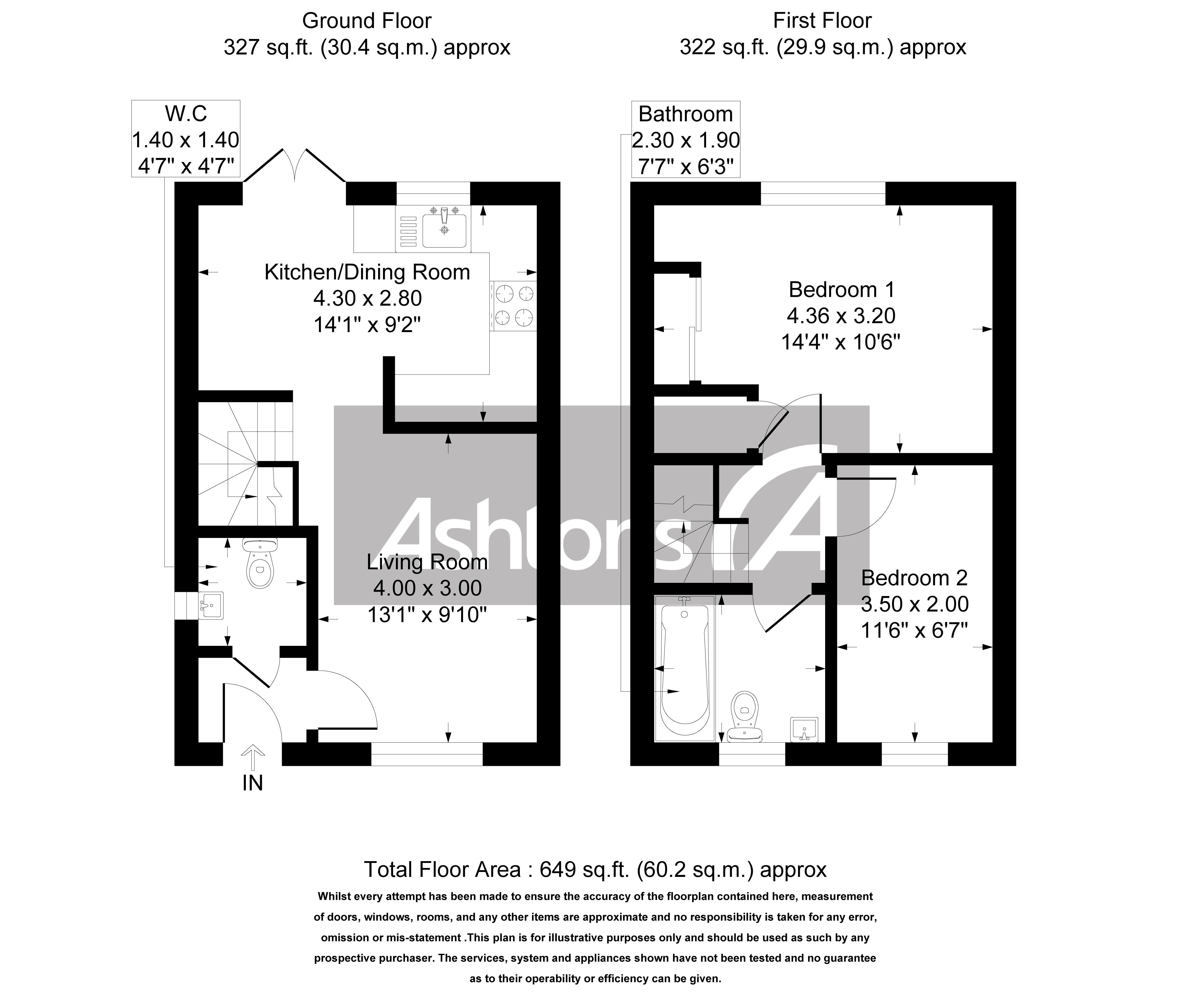 Brookwood Avenue, Widnes Floor Plan