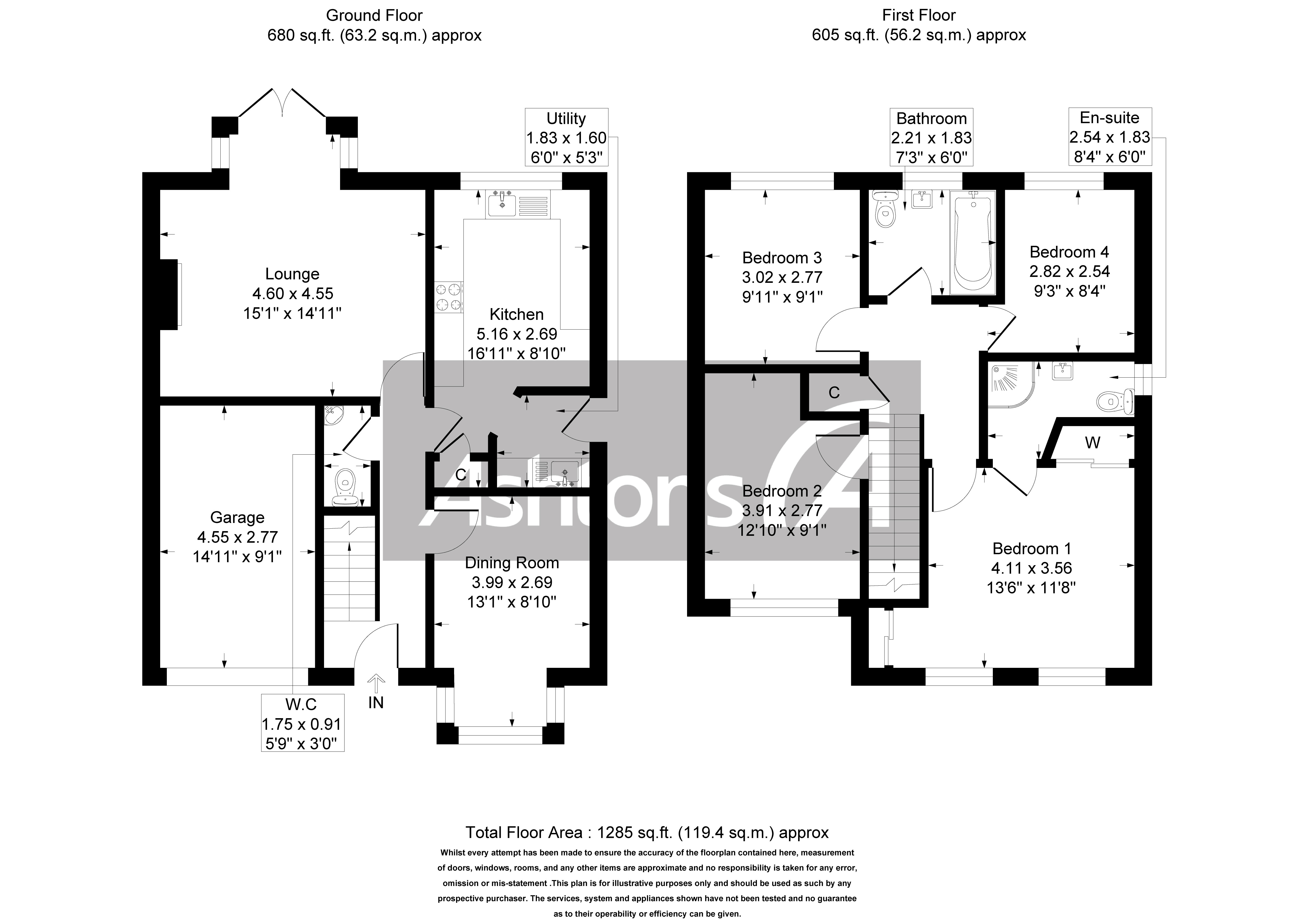 Brathay Close, Warrington Floor Plan