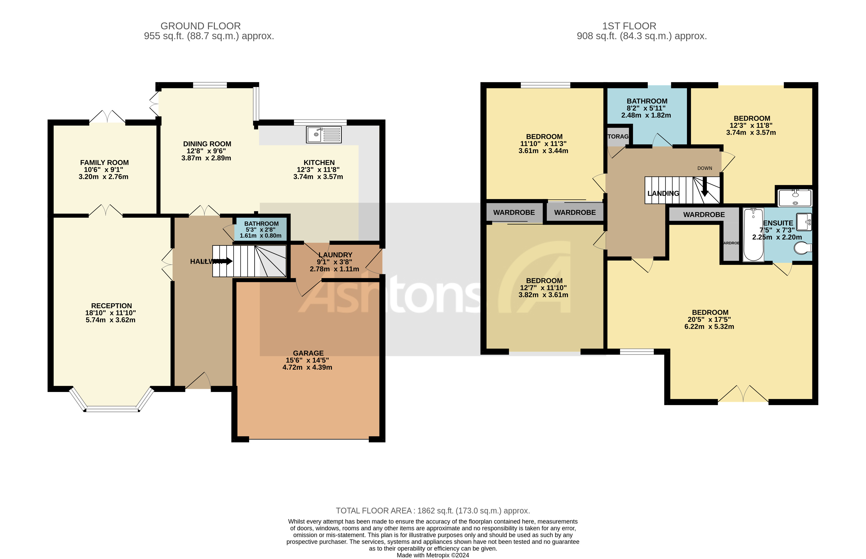 Carolina Road, Warrington Floor Plan