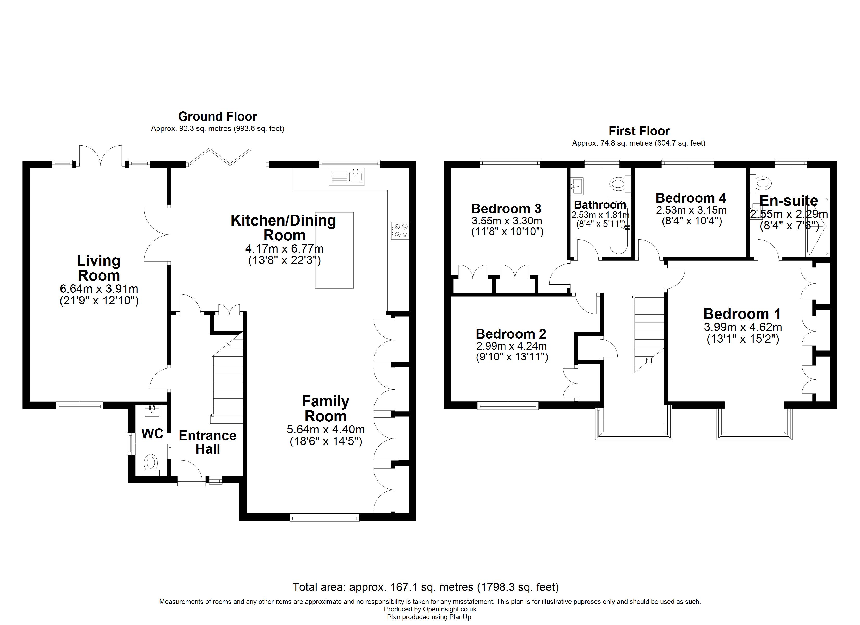 Chessington Close, Warrington Floor Plan